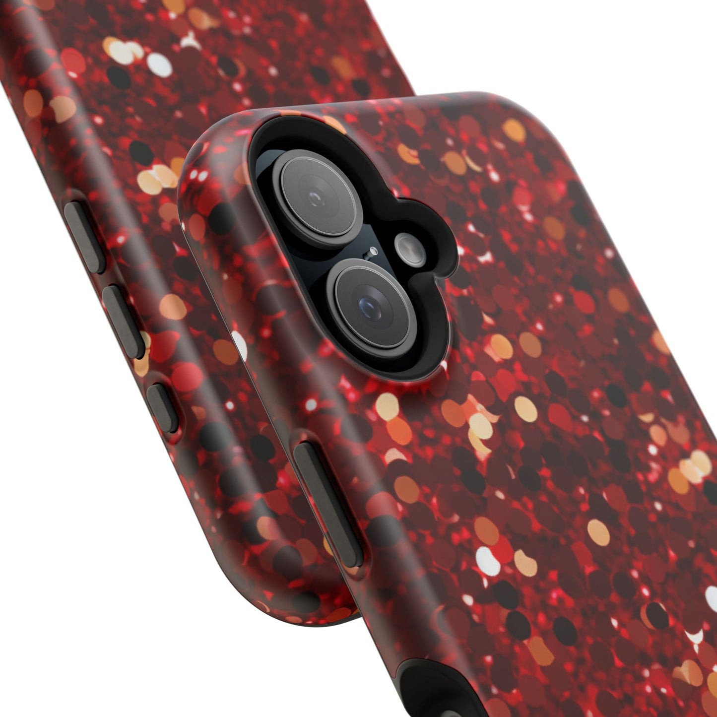 Ruby Red Glitter Sparkle MagSafe Case - BOGO Cases