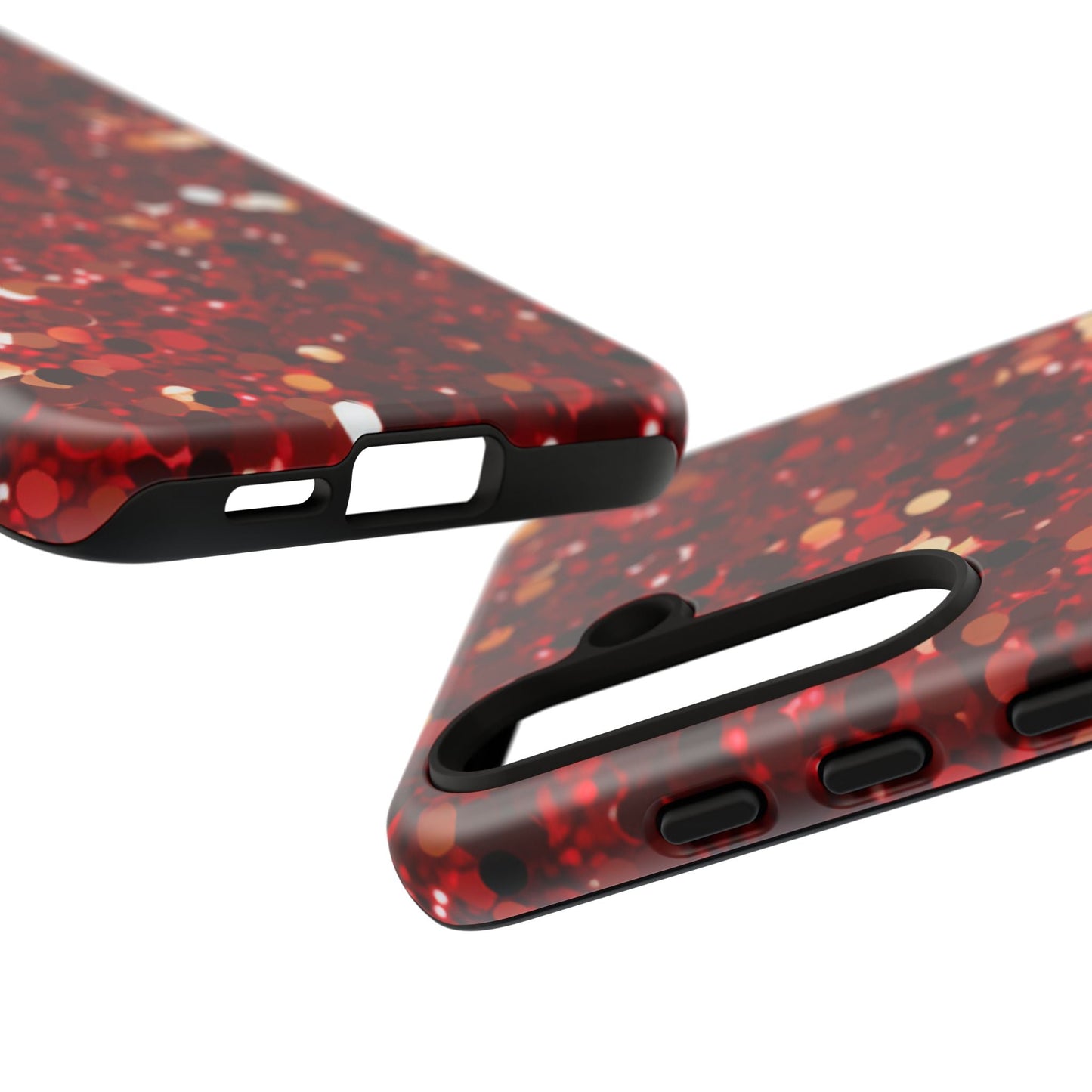 Ruby Red Glitter Sparkle - Samsung Galaxy Case - BOGO Cases