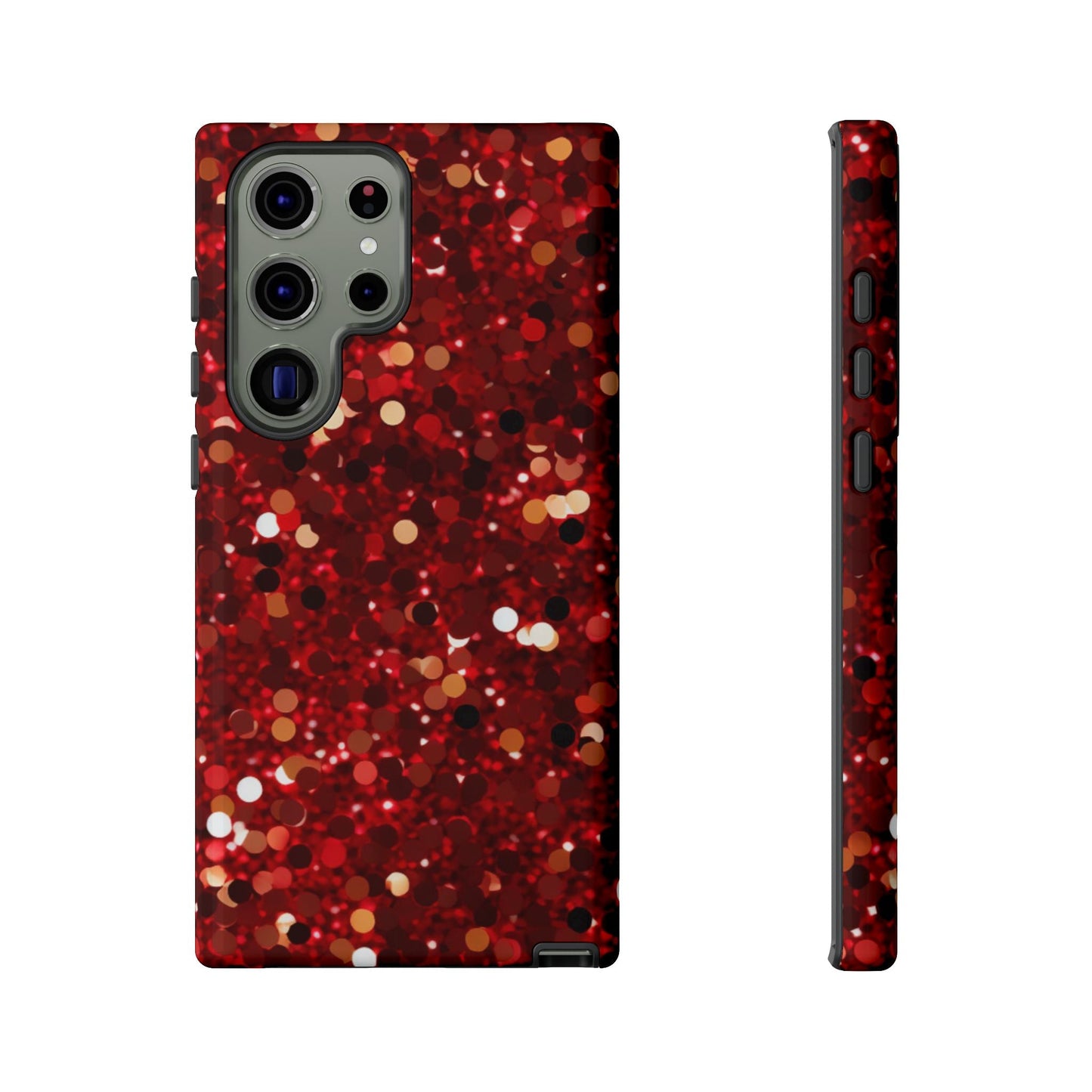 Ruby Red Glitter Sparkle - Samsung Galaxy Case - BOGO Cases