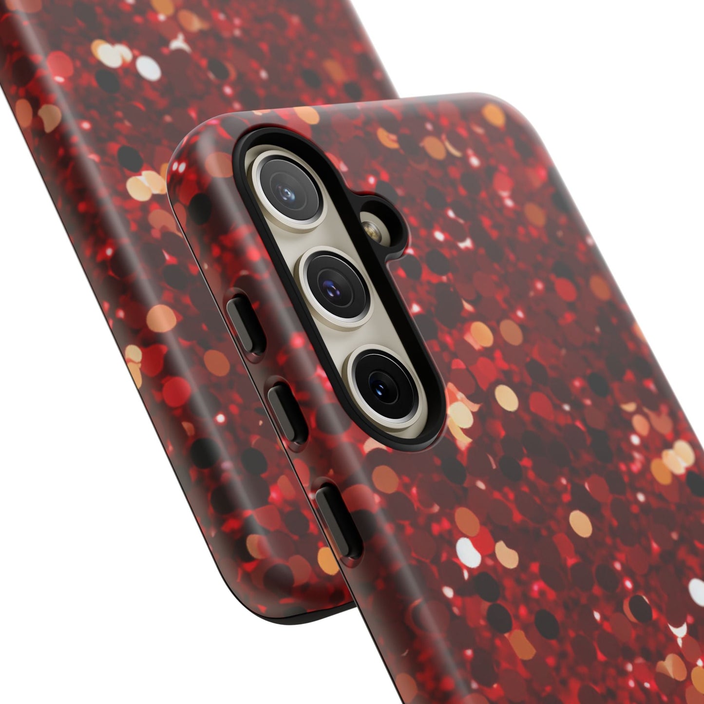 Ruby Red Glitter Sparkle - Samsung Galaxy Case - BOGO Cases