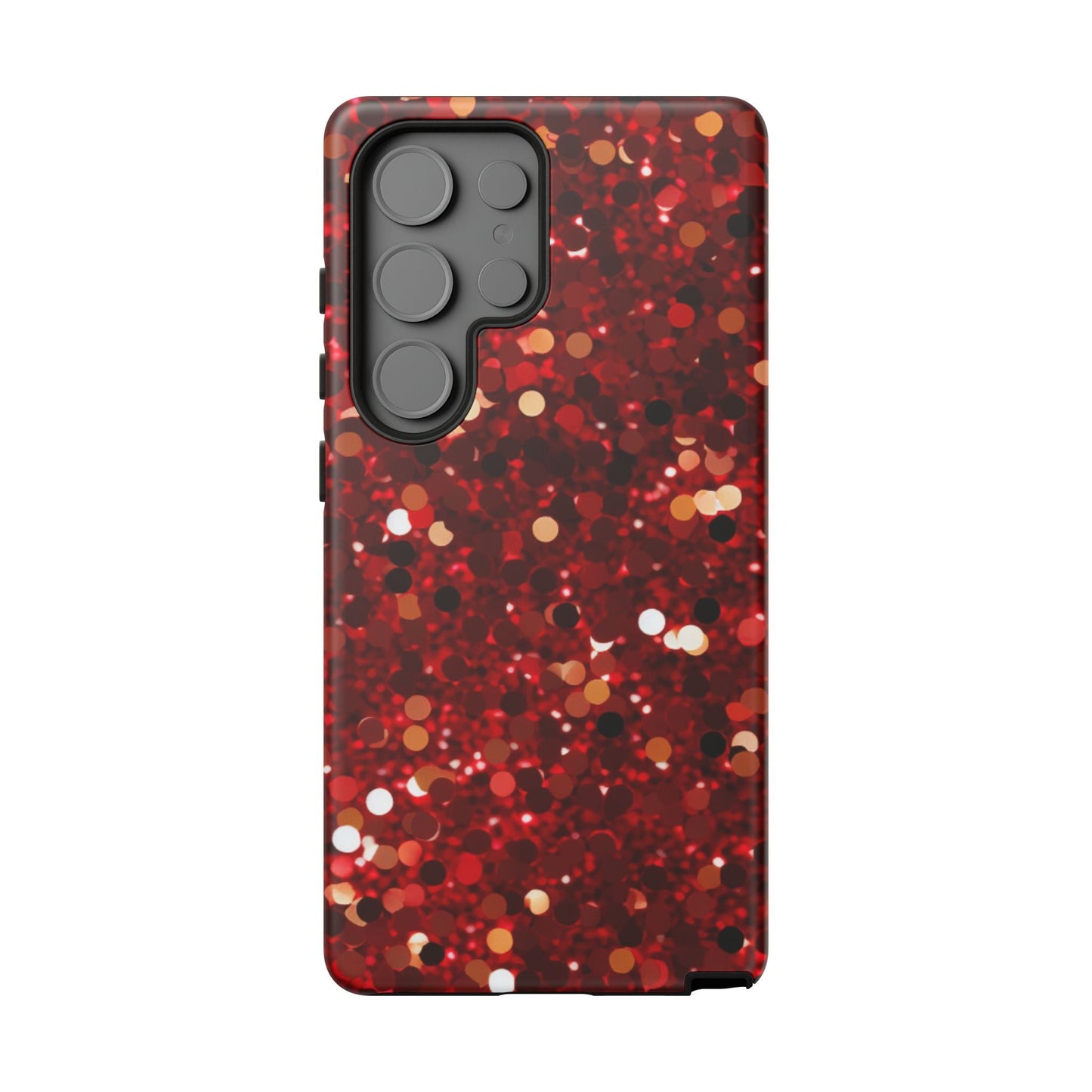 Ruby Red Glitter Sparkle - Samsung Galaxy Case - BOGO Cases