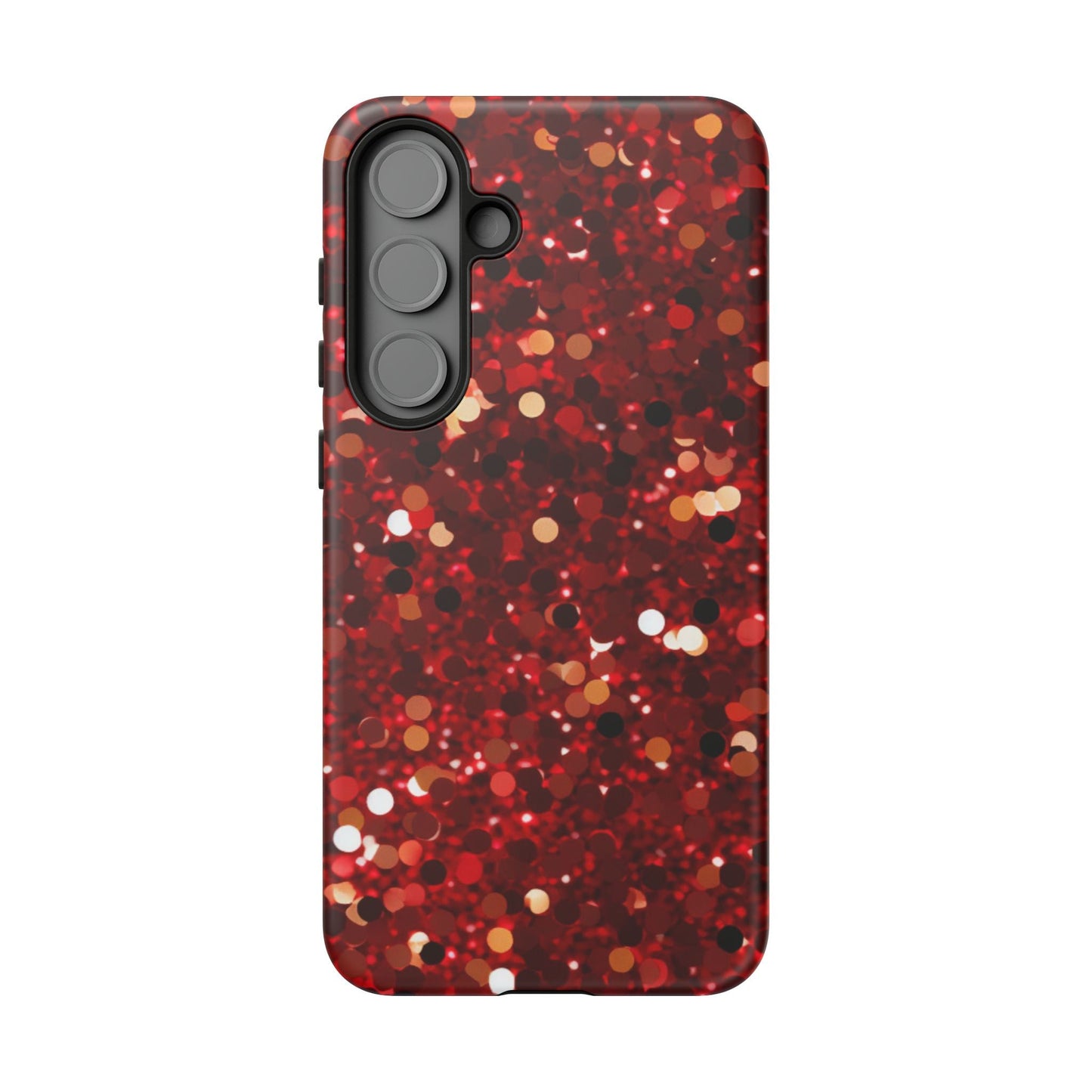 Ruby Red Glitter Sparkle - Samsung Galaxy Case - BOGO Cases