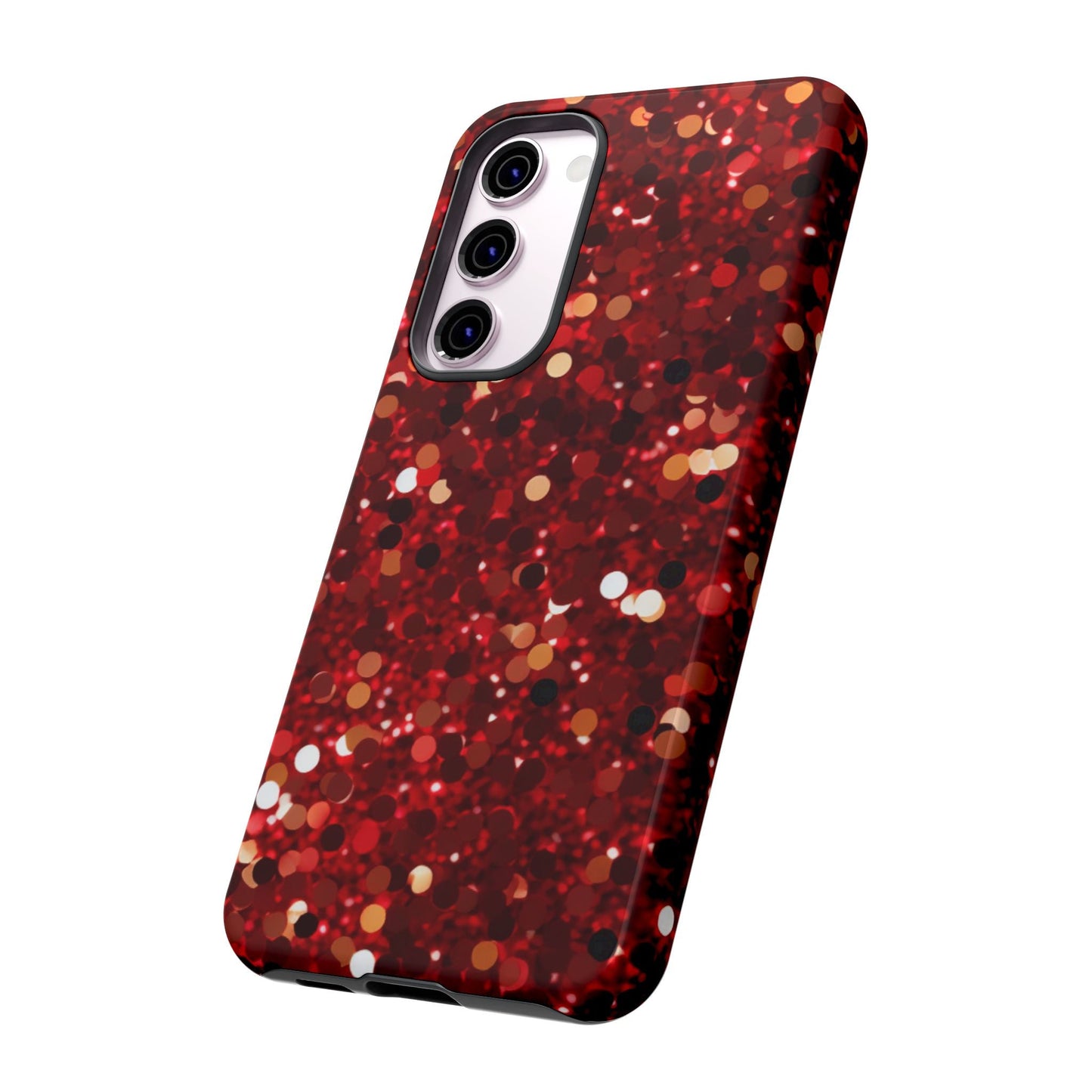 Ruby Red Glitter Sparkle - Samsung Galaxy Case - BOGO Cases