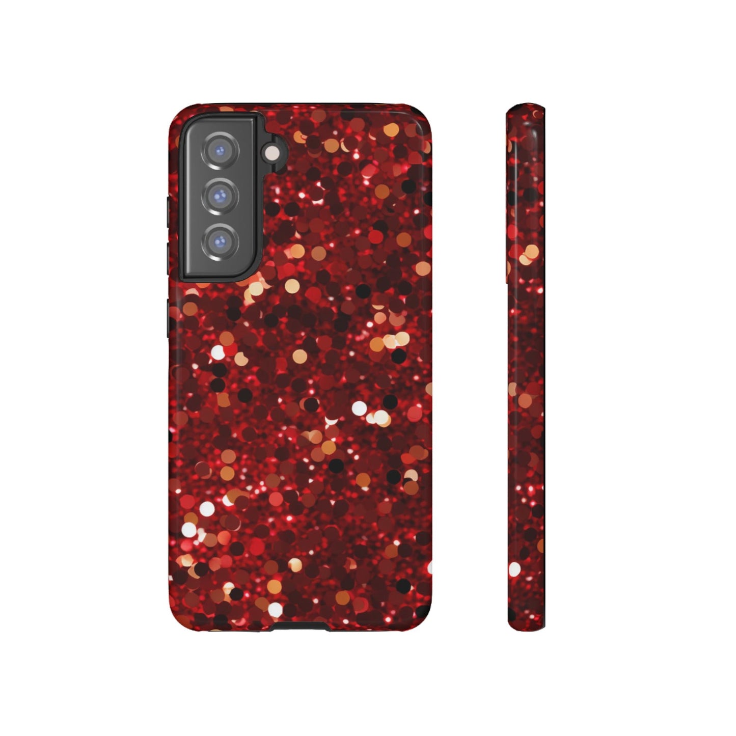 Ruby Red Glitter Sparkle - Samsung Galaxy Case - BOGO Cases