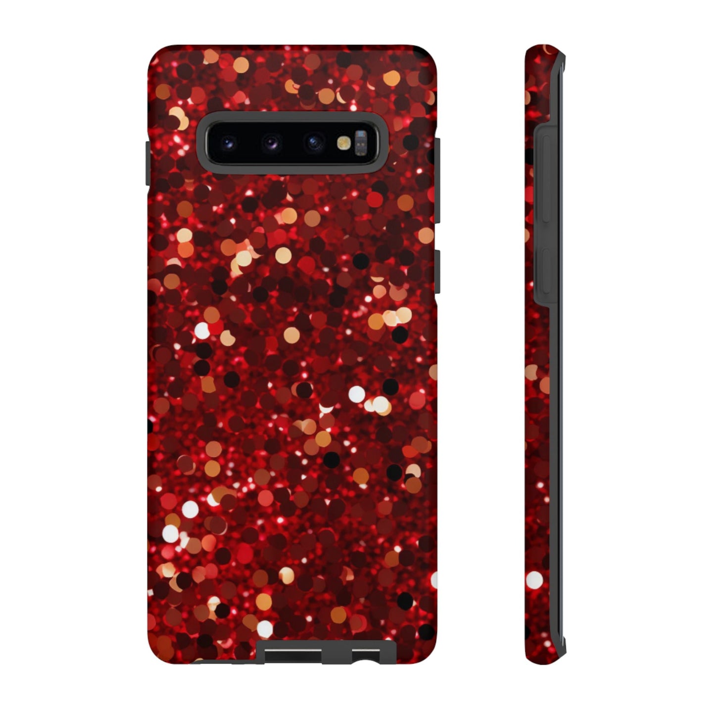Ruby Red Glitter Sparkle - Samsung Galaxy Case - BOGO Cases