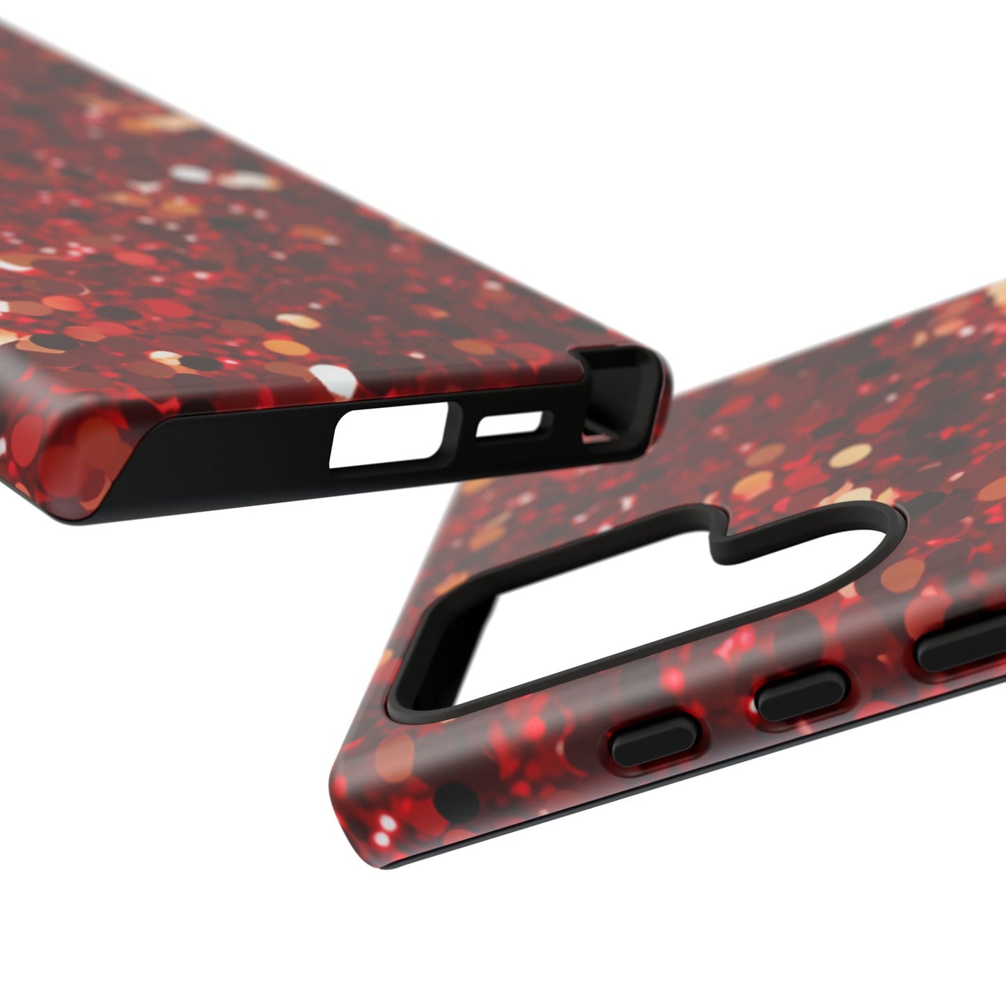 Ruby Red Glitter Sparkle - Samsung Galaxy Case - BOGO Cases