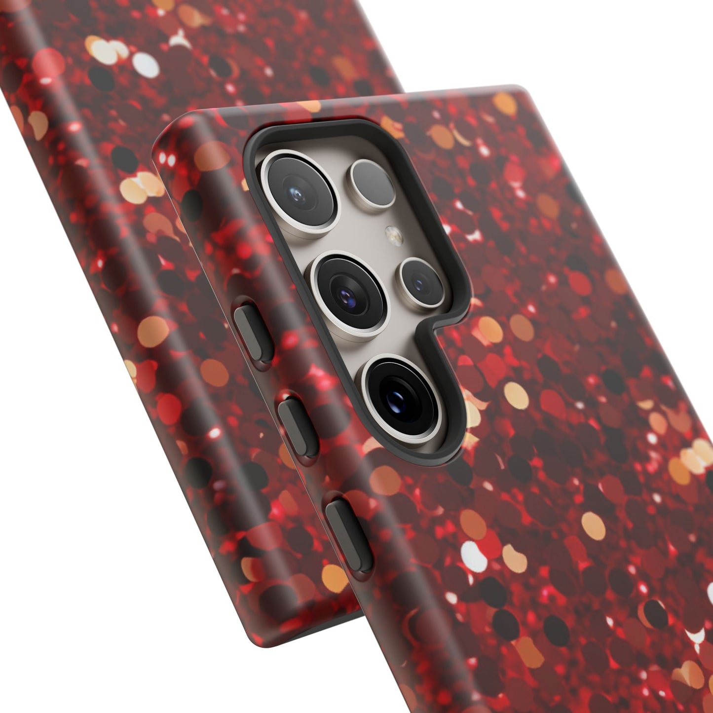 Ruby Red Glitter Sparkle - Samsung Galaxy Case - BOGO Cases