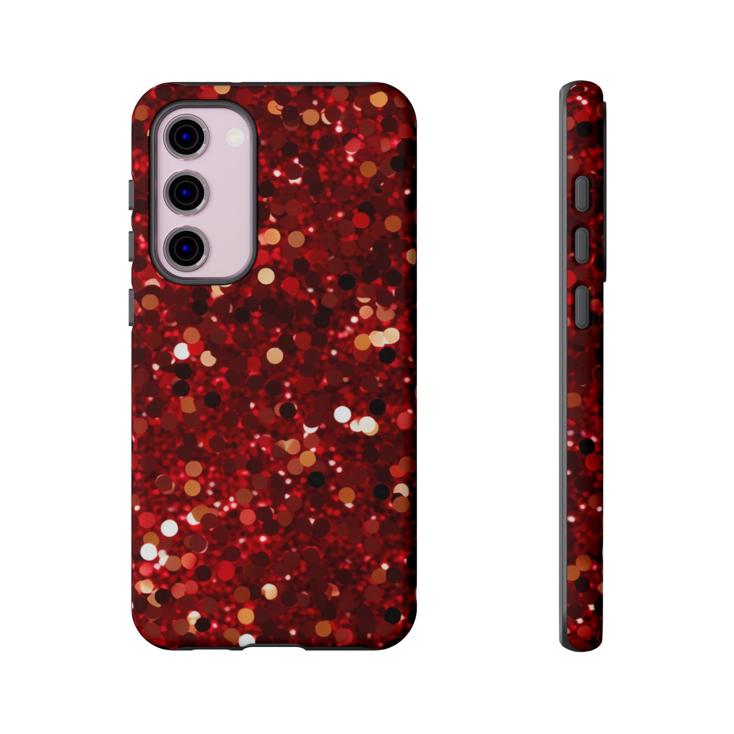 Ruby Red Glitter Sparkle - Samsung Galaxy Case - BOGO Cases