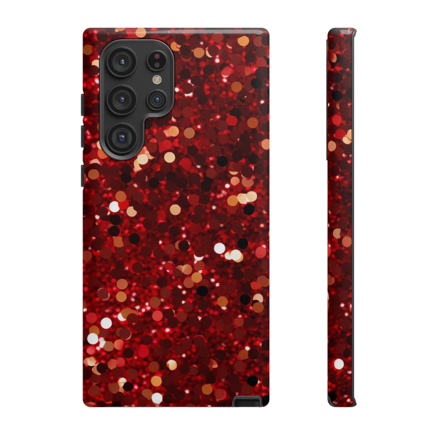 Ruby Red Glitter Sparkle - Samsung Galaxy Case - BOGO Cases