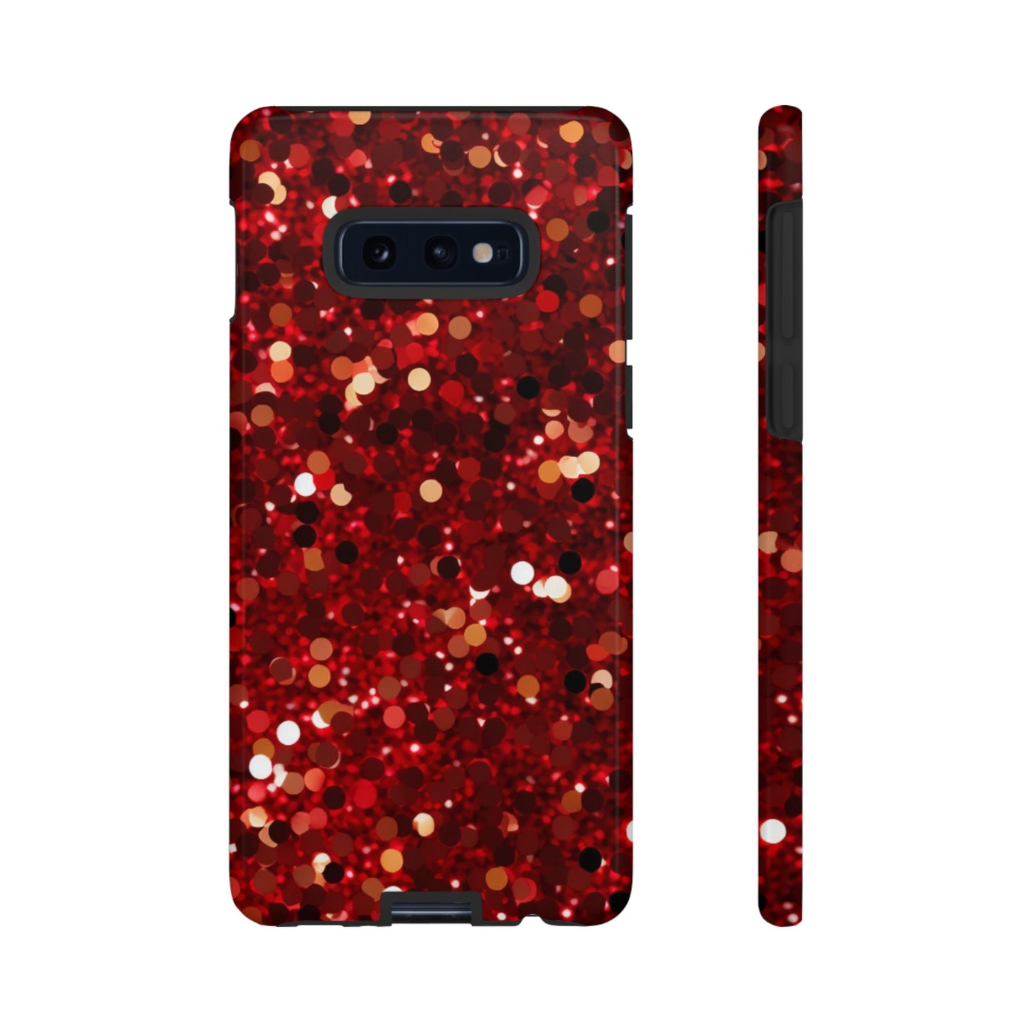 Ruby Red Glitter Sparkle - Samsung Galaxy Case - BOGO Cases