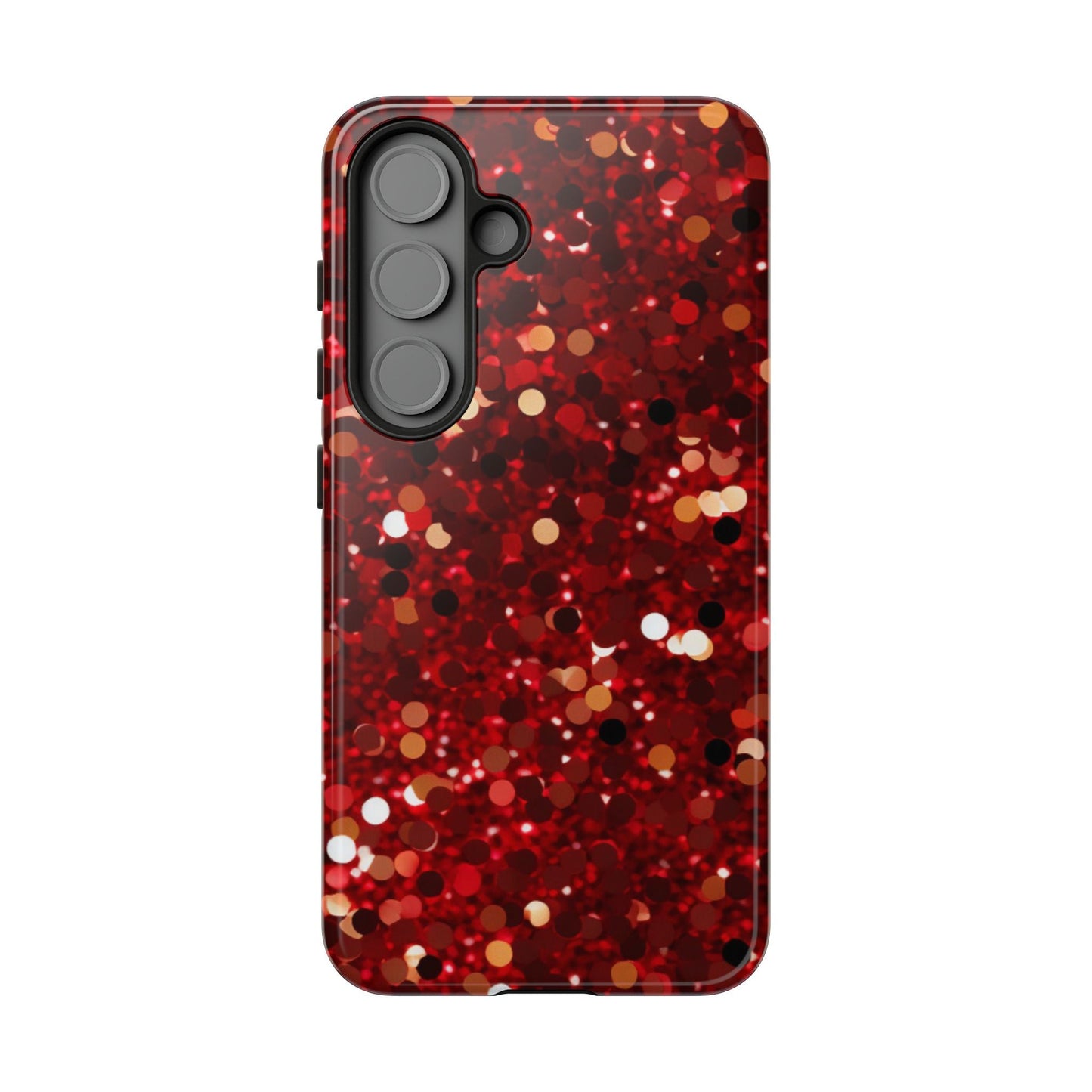 Ruby Red Glitter Sparkle - Samsung Galaxy Case - BOGO Cases