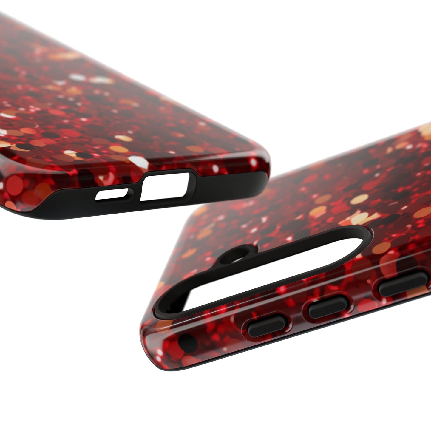 Ruby Red Glitter Sparkle - Samsung Galaxy Case - BOGO Cases