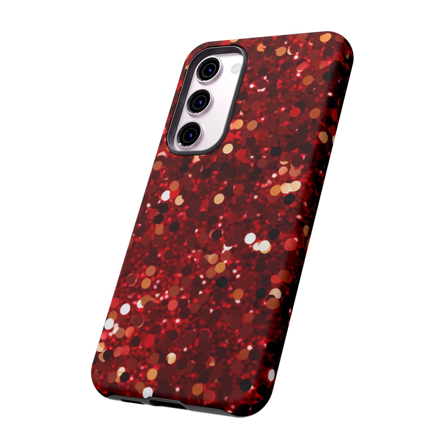 Ruby Red Glitter Sparkle - Samsung Galaxy Case - BOGO Cases