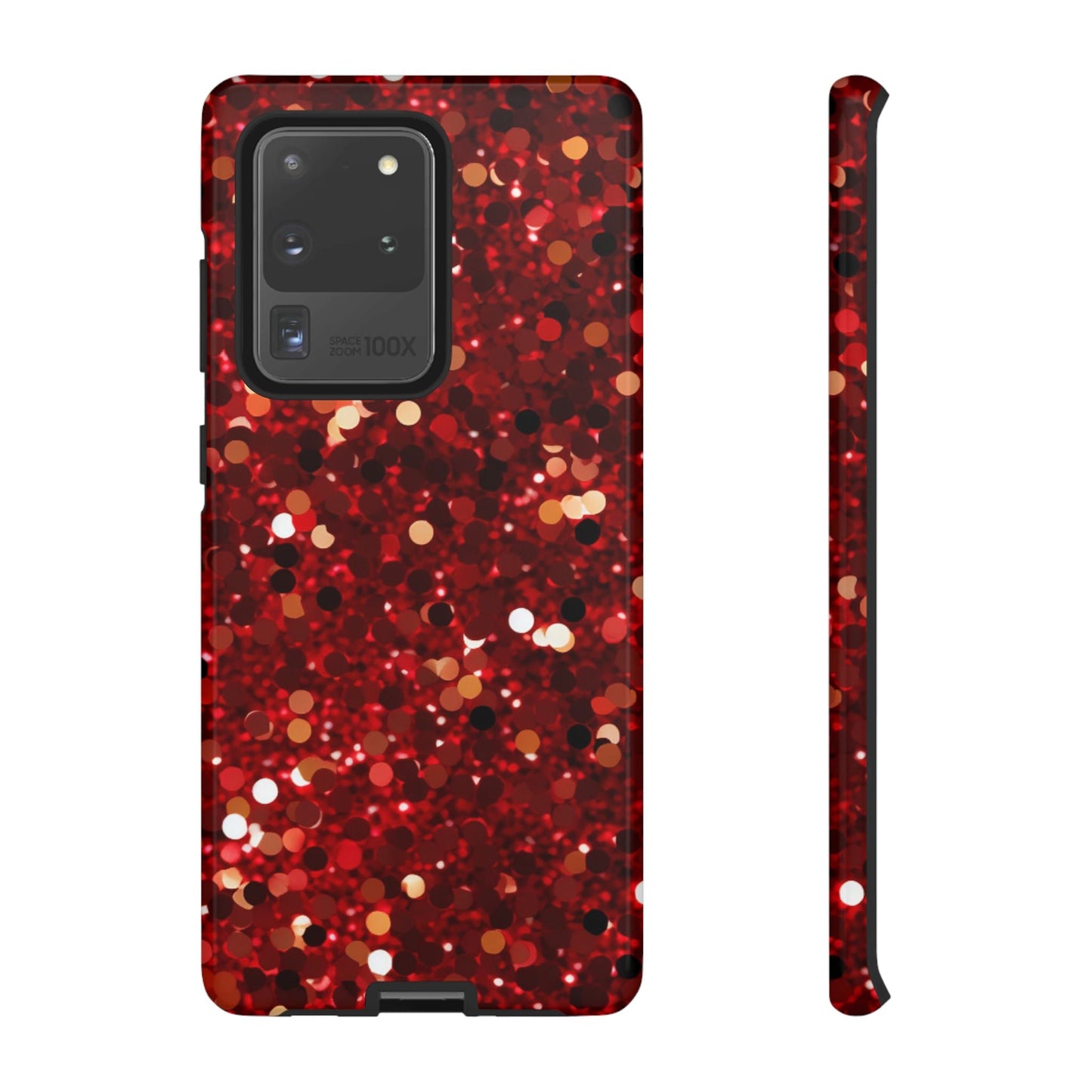 Ruby Red Glitter Sparkle - Samsung Galaxy Case - BOGO Cases