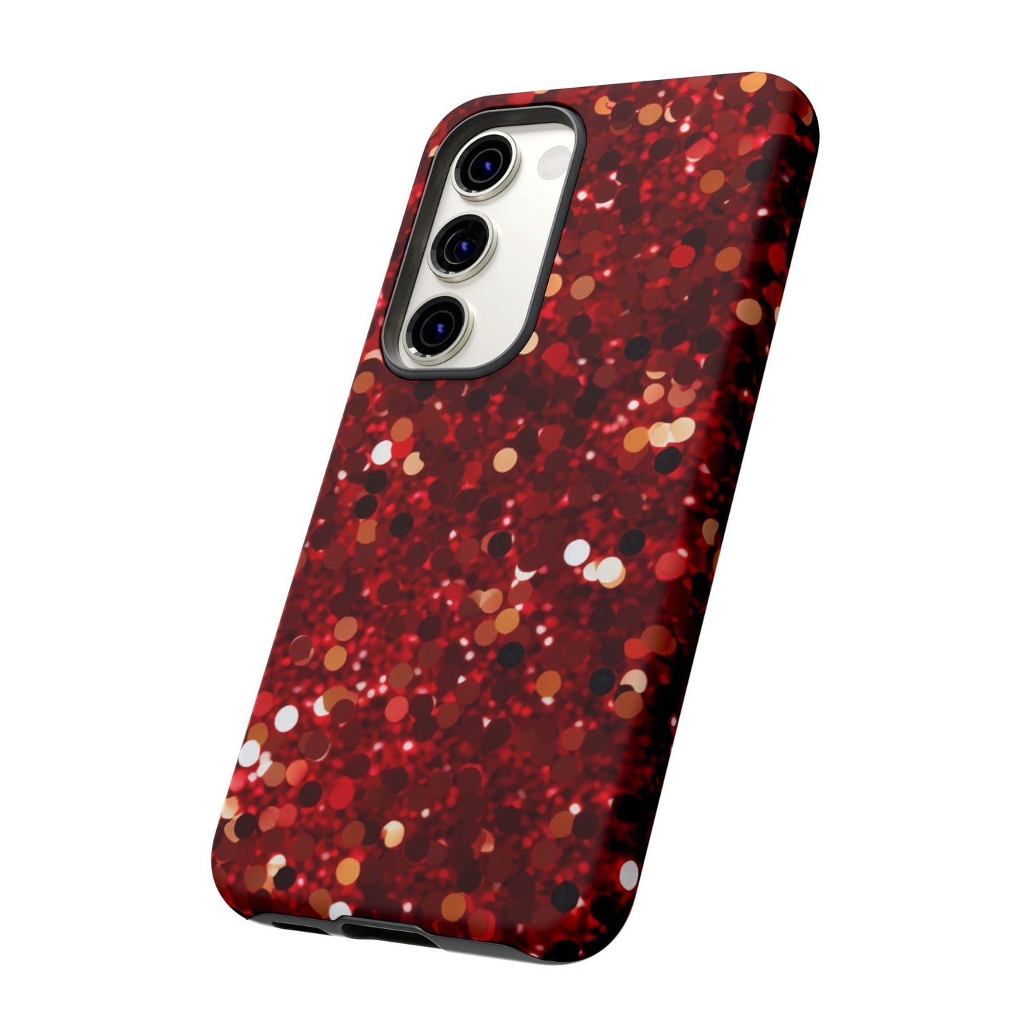 Ruby Red Glitter Sparkle - Samsung Galaxy Case - BOGO Cases