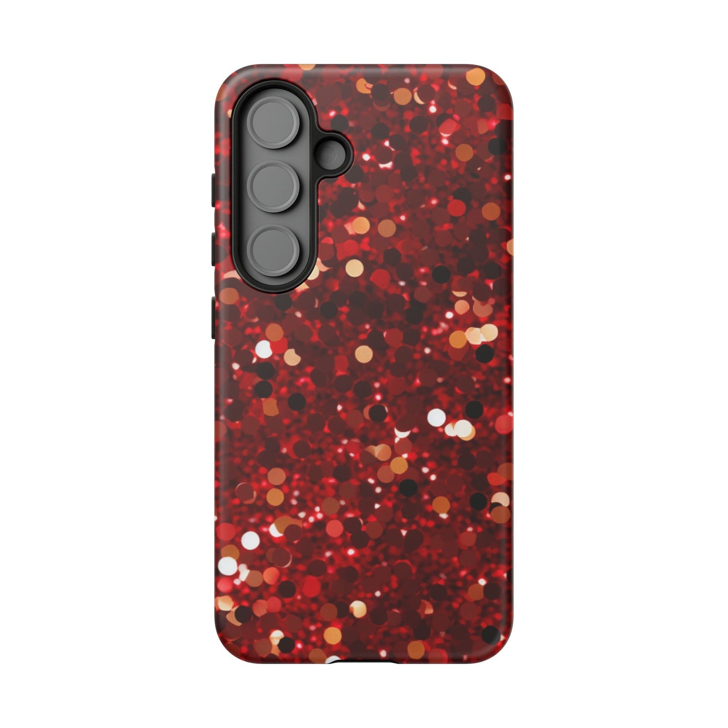 Ruby Red Glitter Sparkle - Samsung Galaxy Case - BOGO Cases