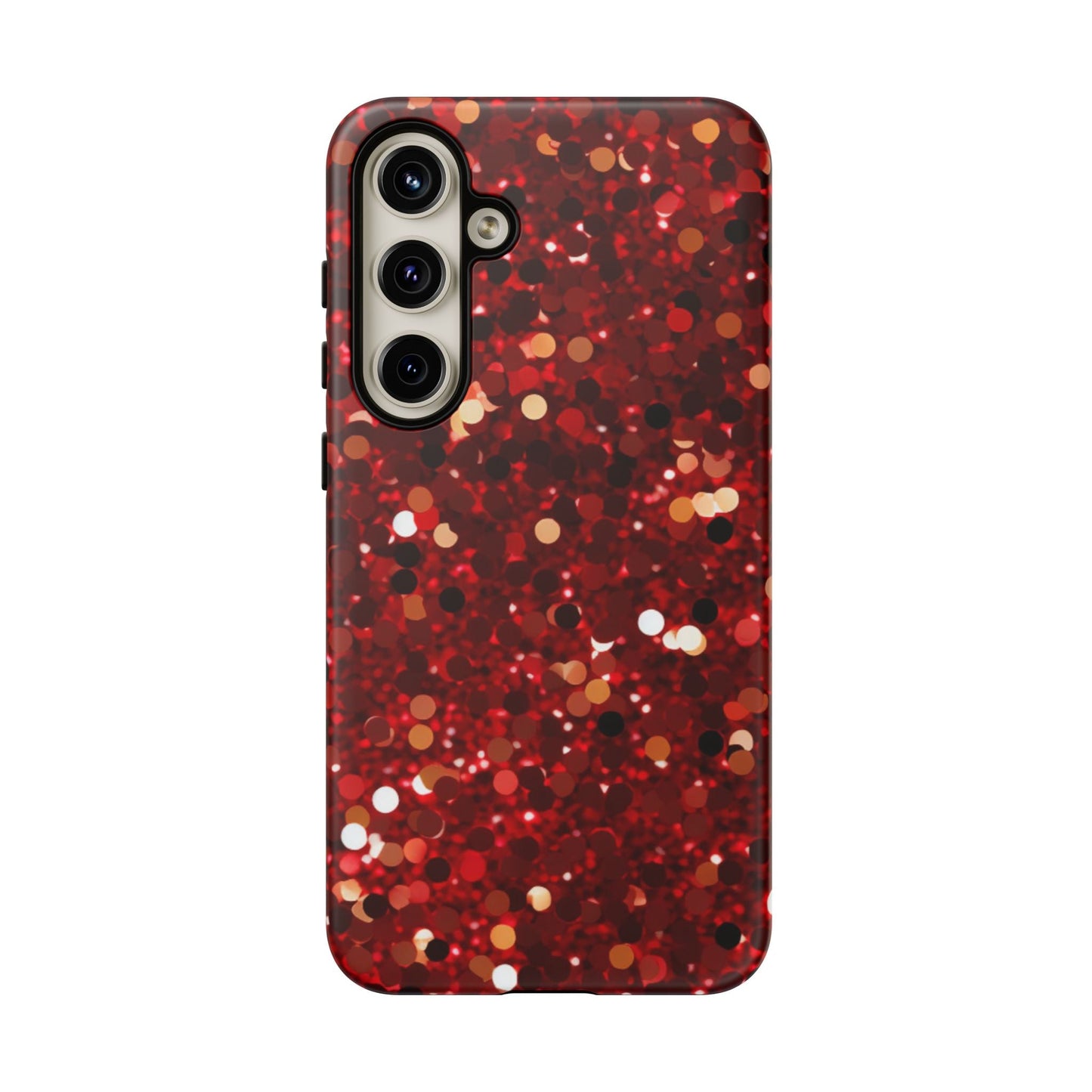 Ruby Red Glitter Sparkle - Samsung Galaxy Case - BOGO Cases
