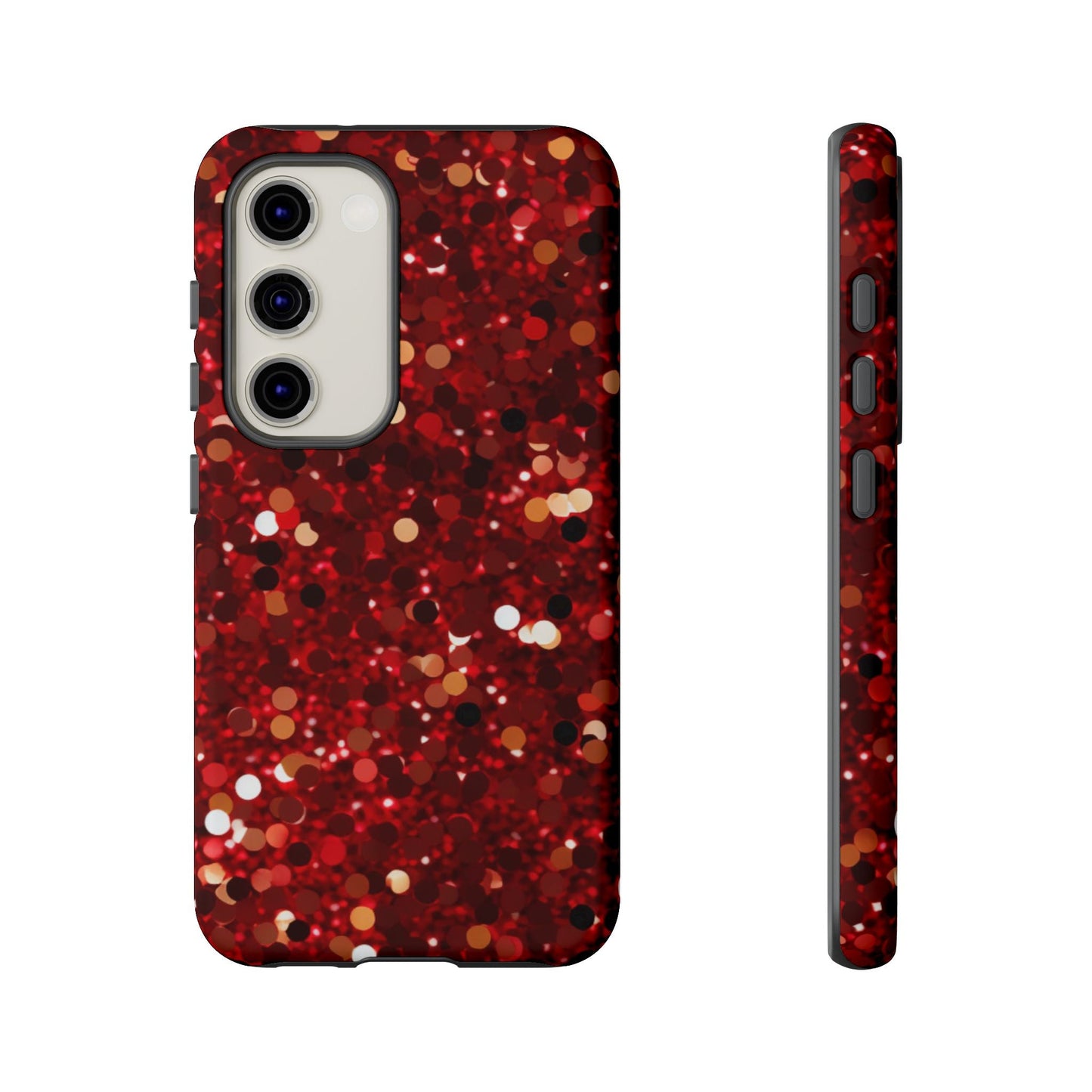 Ruby Red Glitter Sparkle - Samsung Galaxy Case - BOGO Cases