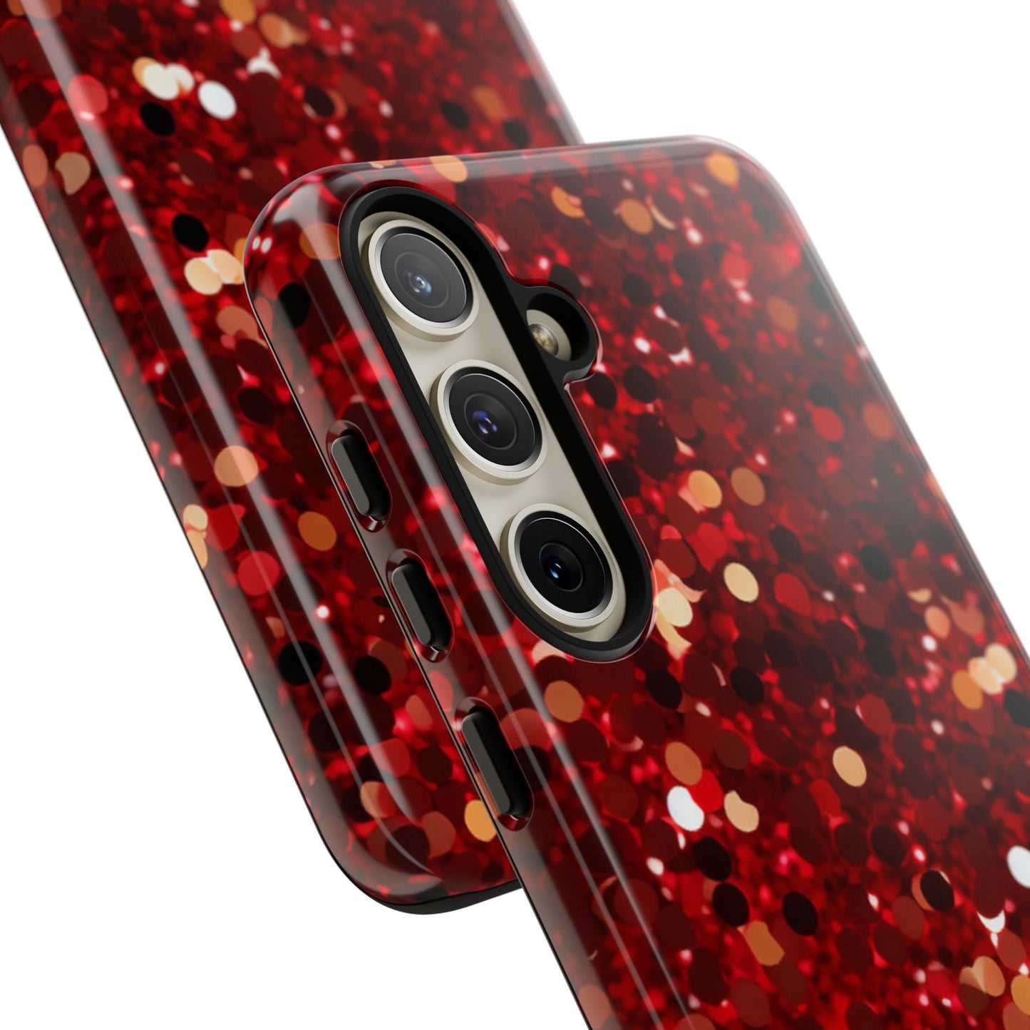 Ruby Red Glitter Sparkle - Samsung Galaxy Case - BOGO Cases