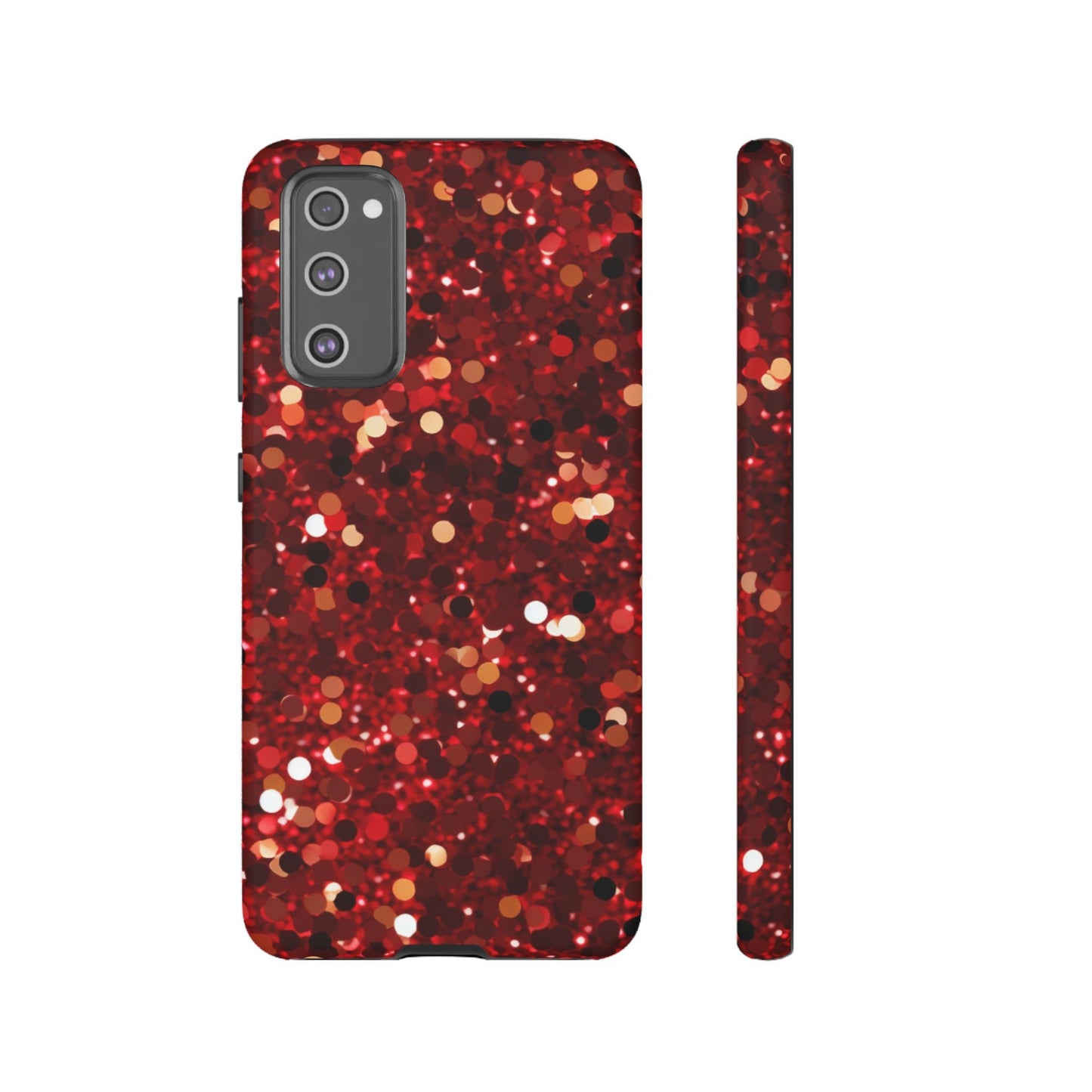 Ruby Red Glitter Sparkle - Samsung Galaxy Case - BOGO Cases