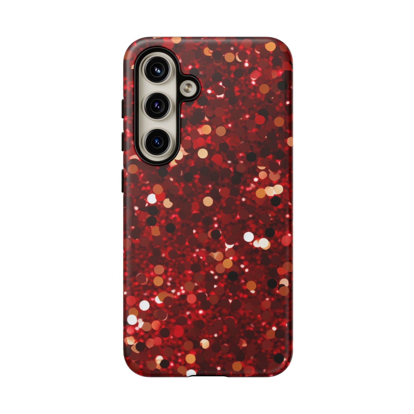 Ruby Red Glitter Sparkle - Samsung Galaxy Case - BOGO Cases
