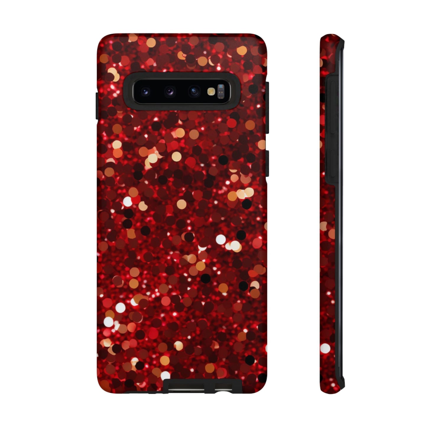 Ruby Red Glitter Sparkle - Samsung Galaxy Case - BOGO Cases