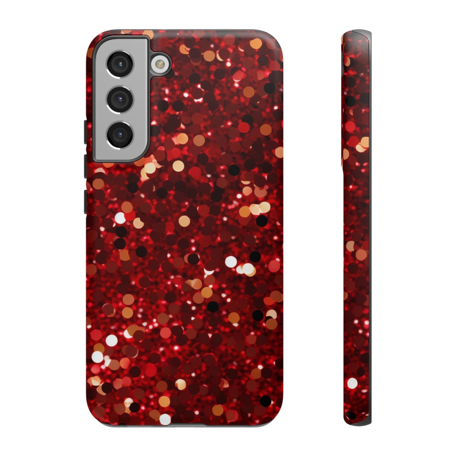 Ruby Red Glitter Sparkle - Samsung Galaxy Case - BOGO Cases
