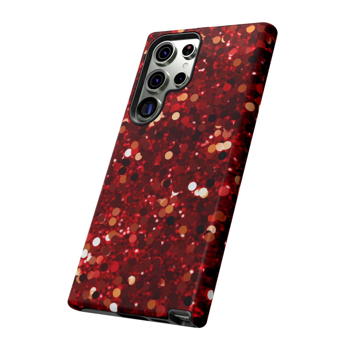 Ruby Red Glitter Sparkle - Samsung Galaxy Case - BOGO Cases