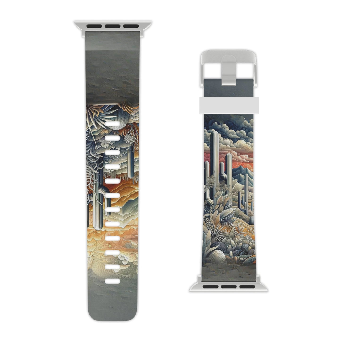 Rugged Elegance Cactus Apple Watch Band - BOGO Cases