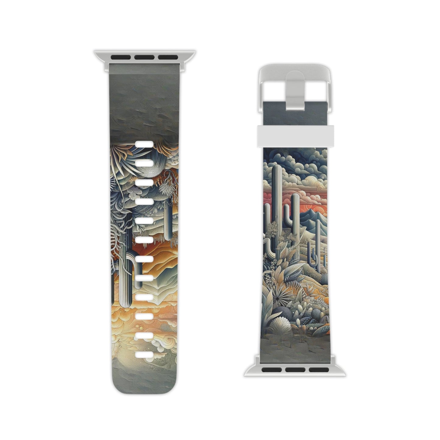 Rugged Elegance Cactus Apple Watch Band - BOGO Cases