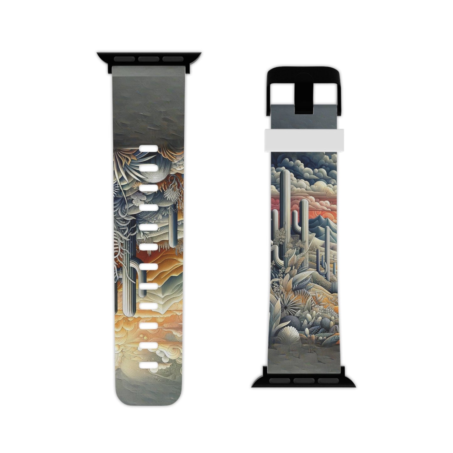 Rugged Elegance Cactus Apple Watch Band - BOGO Cases