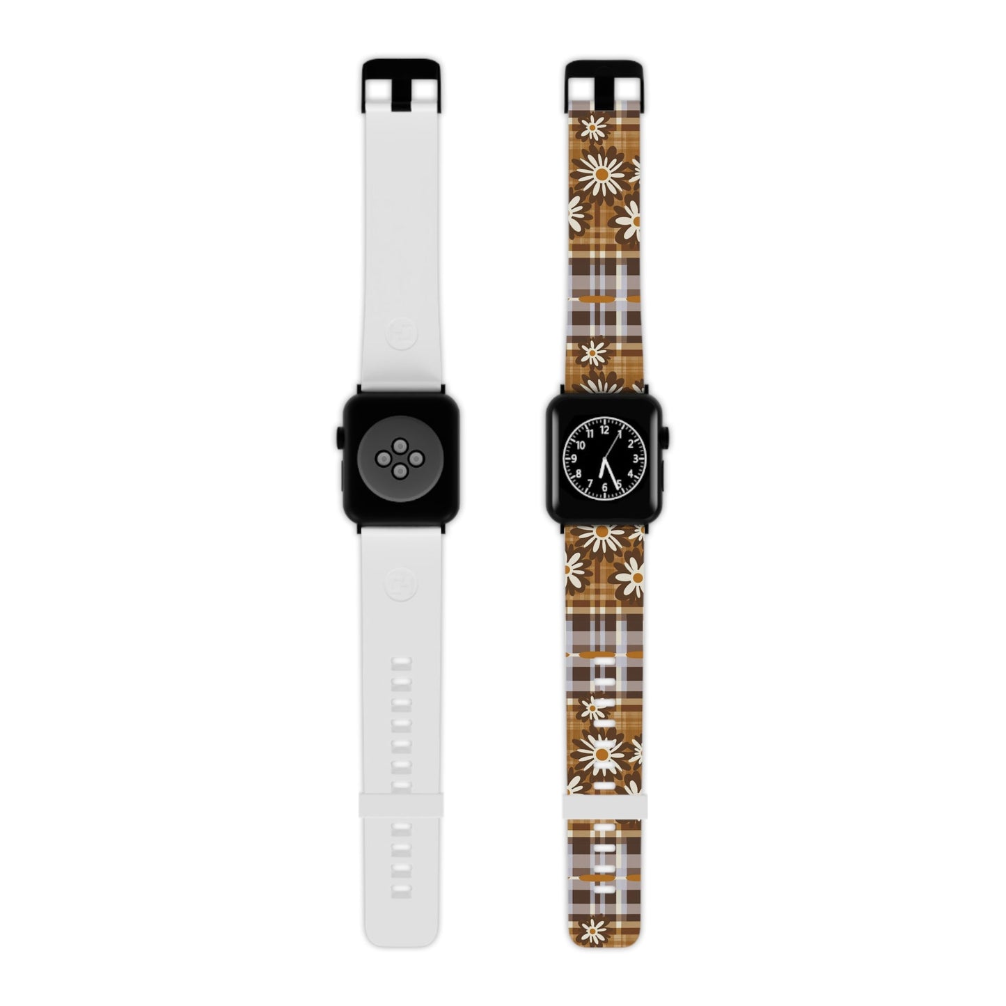 Rustic Bloom Plaid Apple Watch Band - BOGO Cases