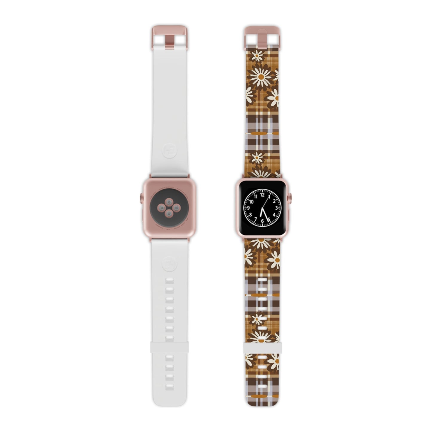 Rustic Bloom Plaid Apple Watch Band - BOGO Cases