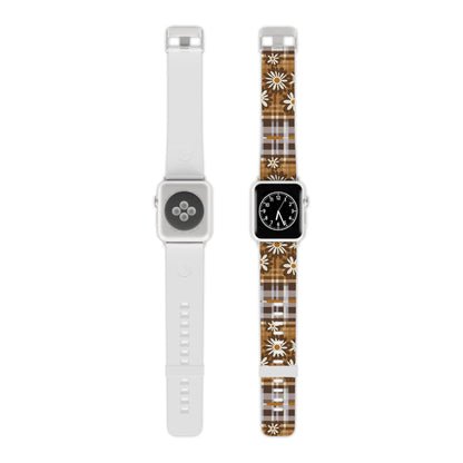 Rustic Bloom Plaid Apple Watch Band - BOGO Cases