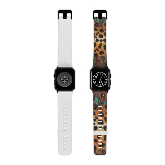 Rustic Leopard Print Apple Watch Band - BOGO Cases