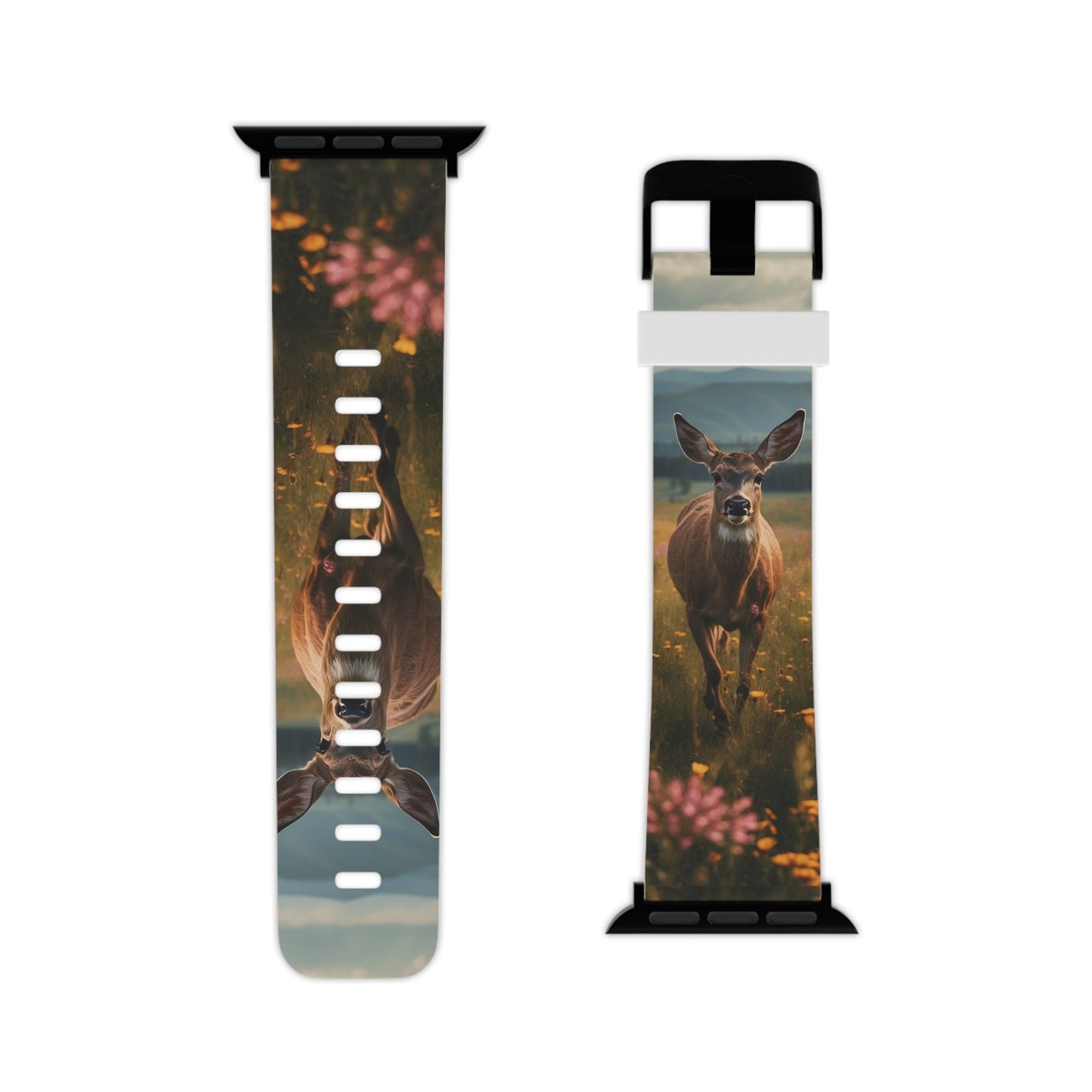 Rustic Meadow Deer Apple Watch Band - BOGO Cases