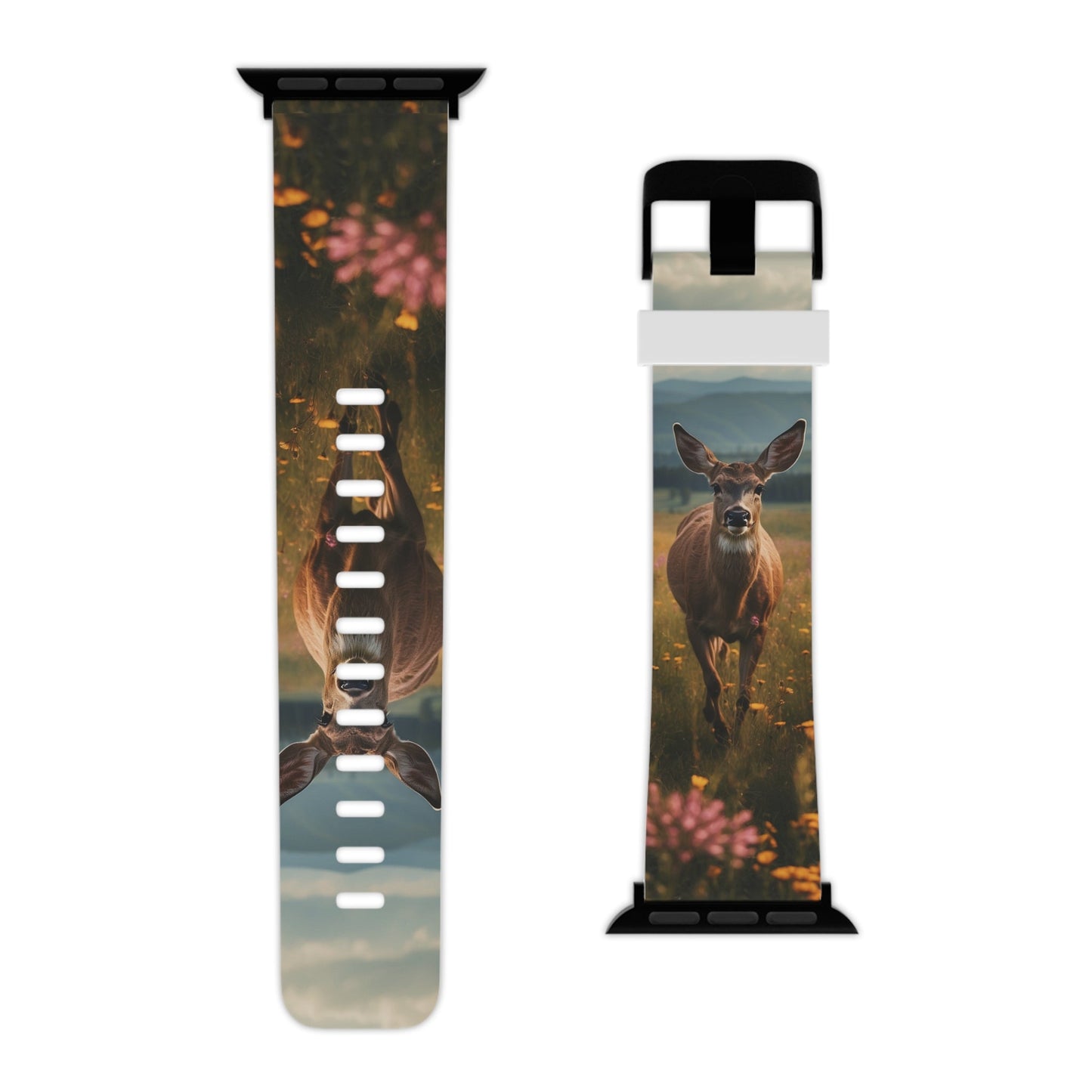 Rustic Meadow Deer Apple Watch Band - BOGO Cases
