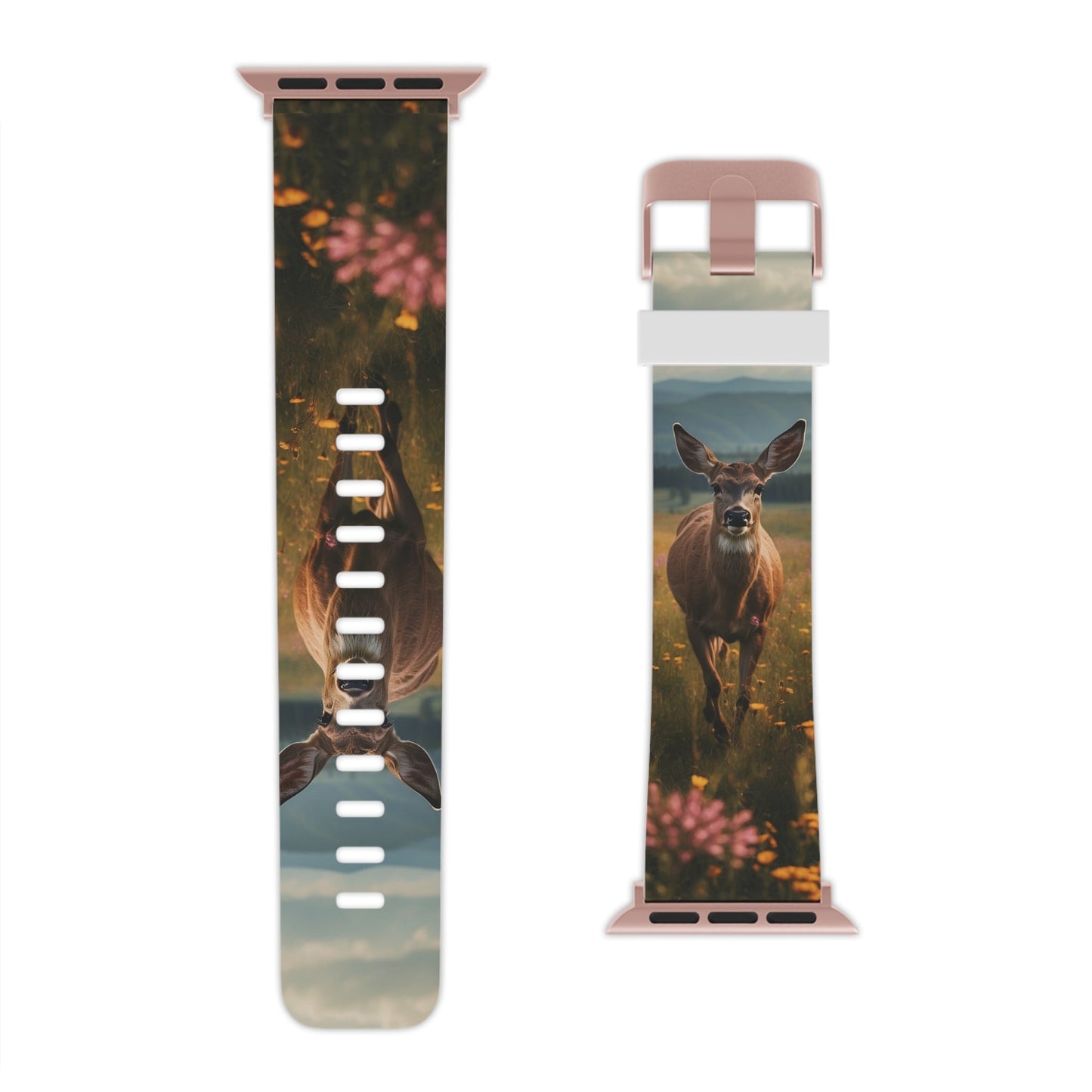 Rustic Meadow Deer Apple Watch Band - BOGO Cases