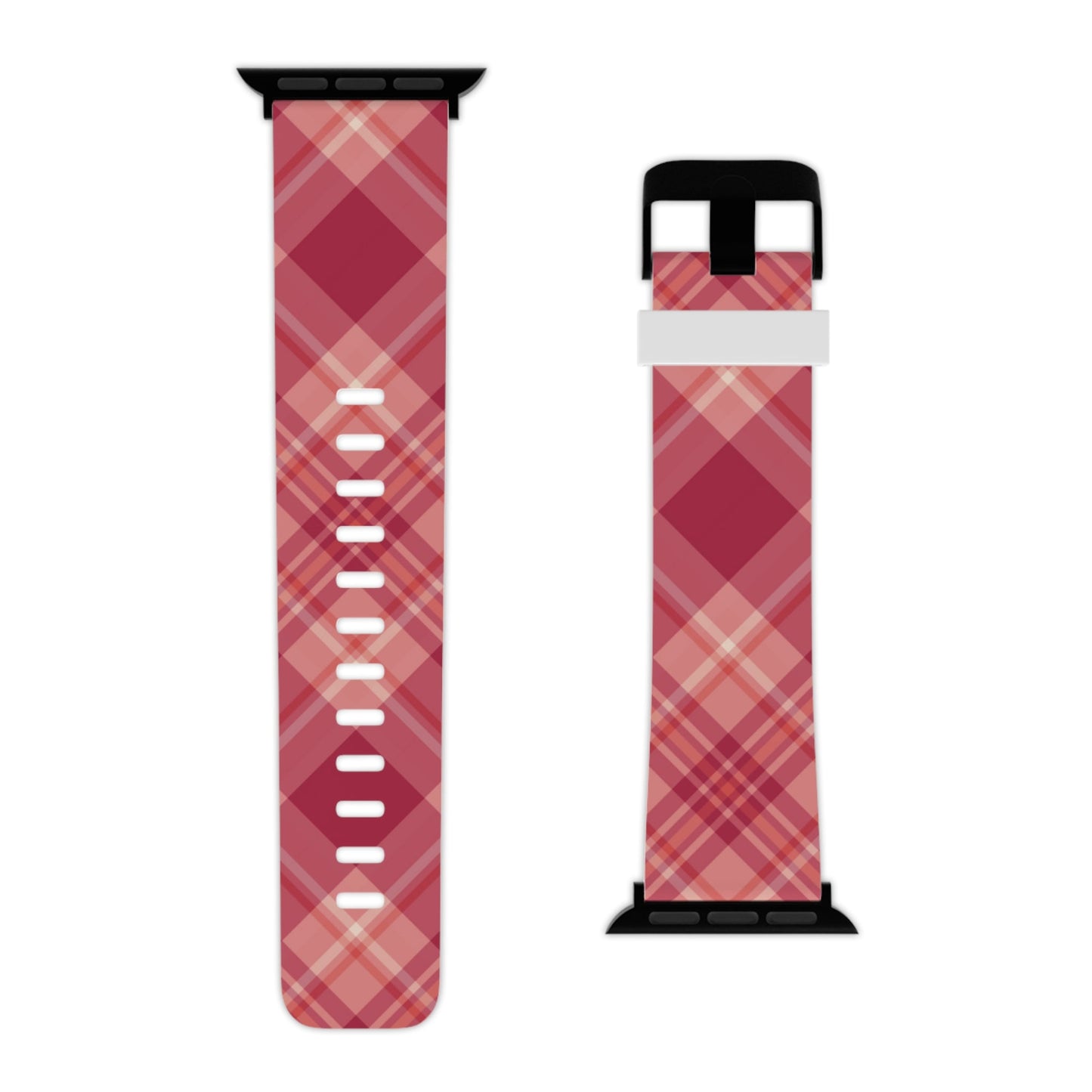 Rustic Red Plaid Apple Watch Band - BOGO Cases