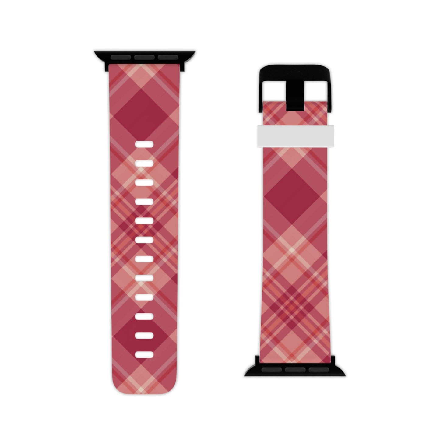 Rustic Red Plaid Apple Watch Band - BOGO Cases