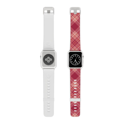 Rustic Red Plaid Apple Watch Band - BOGO Cases