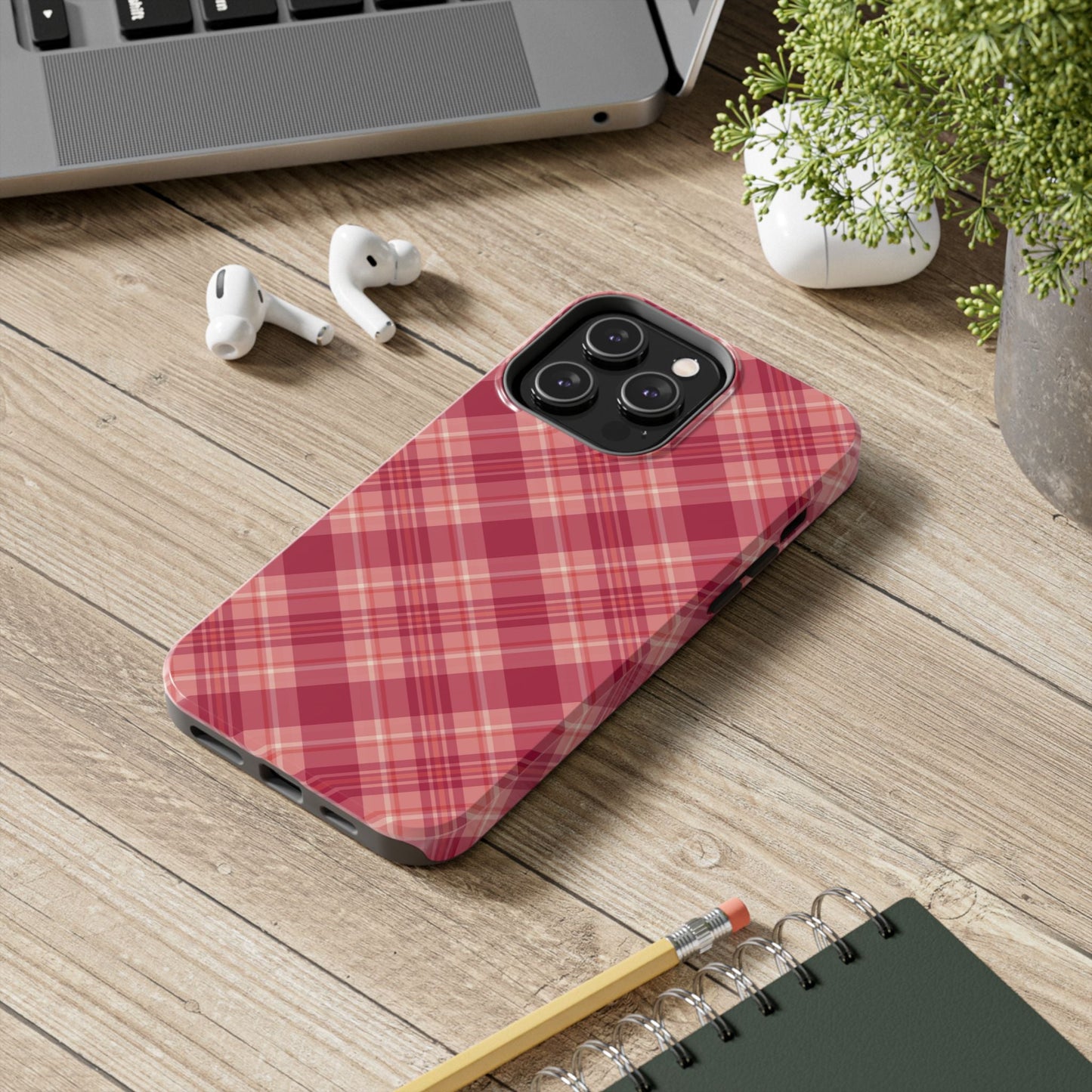 Rustic Red Plaid – iPhone Series Case - BOGO Cases