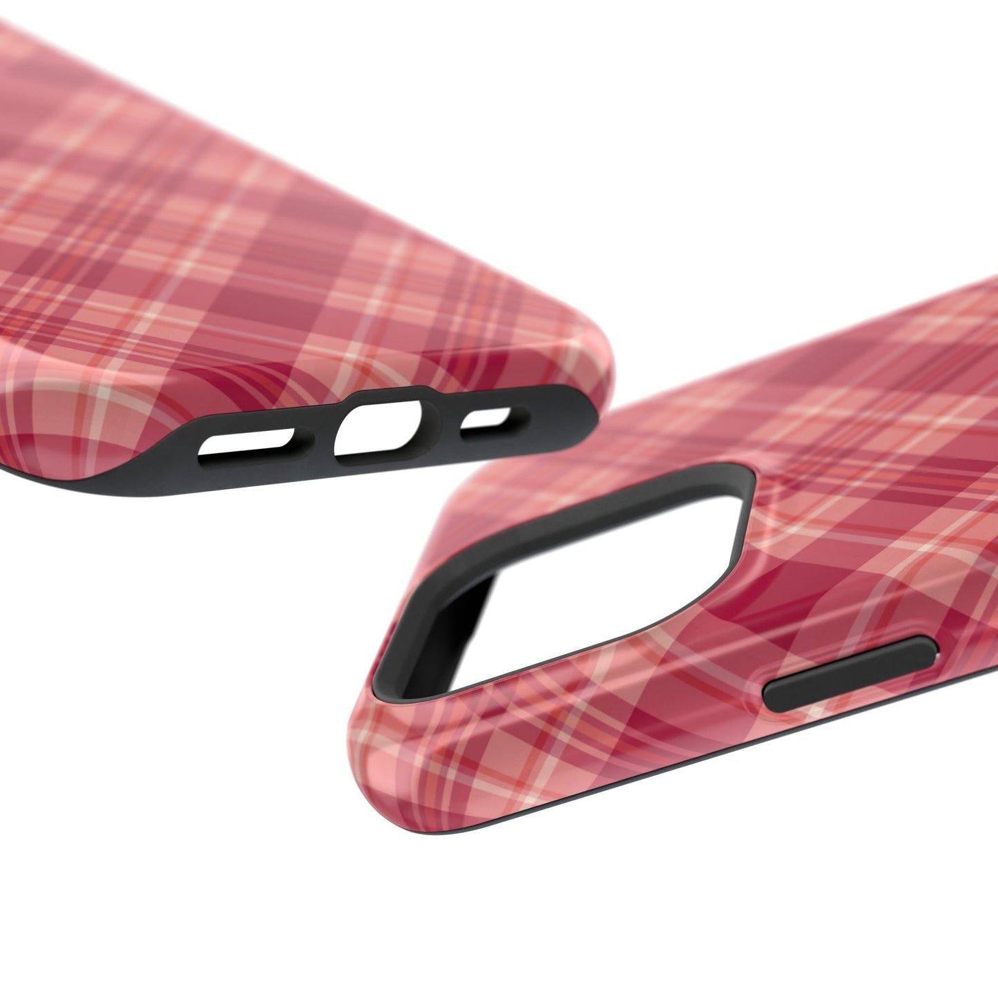 Rustic Red Plaid – MagSafe iPhone Case - BOGO Cases