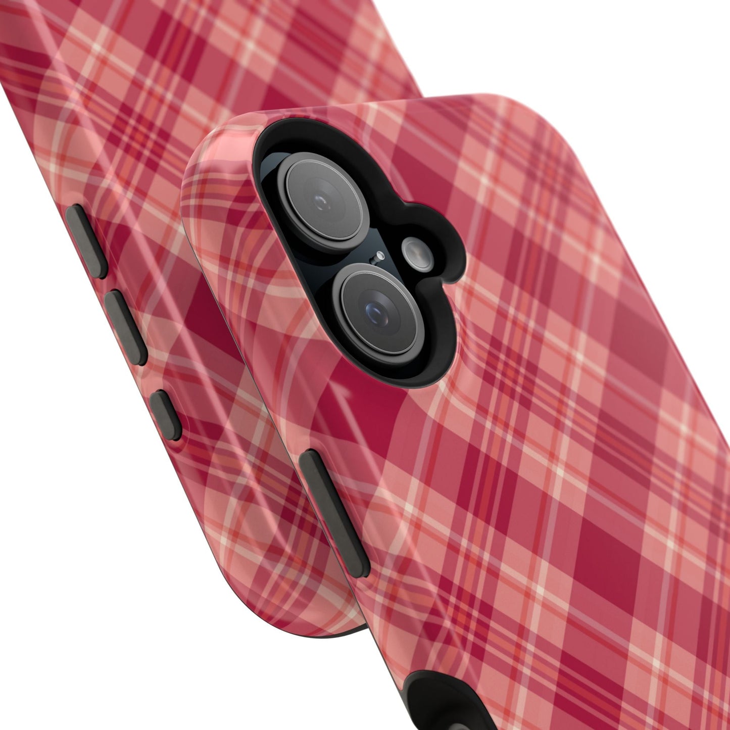 Rustic Red Plaid – MagSafe iPhone Case - BOGO Cases