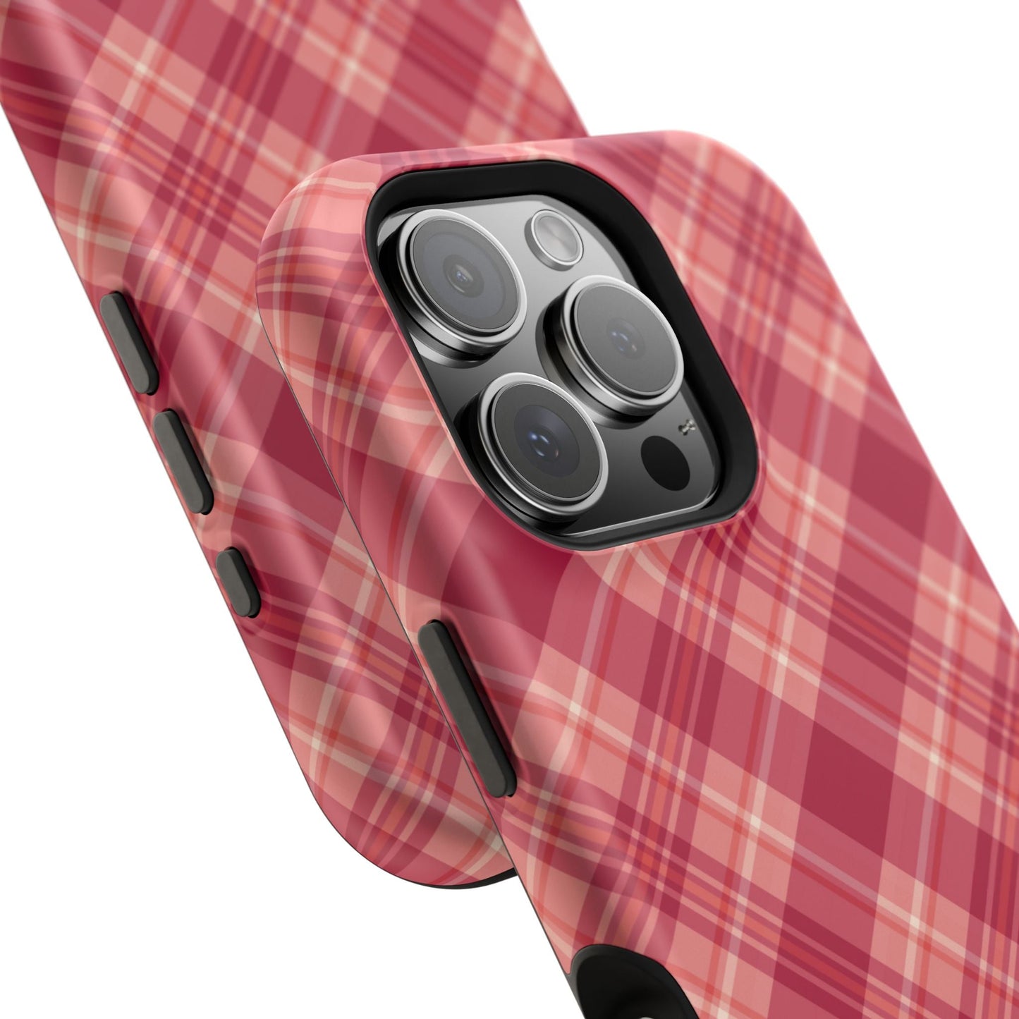 Rustic Red Plaid – MagSafe iPhone Case - BOGO Cases
