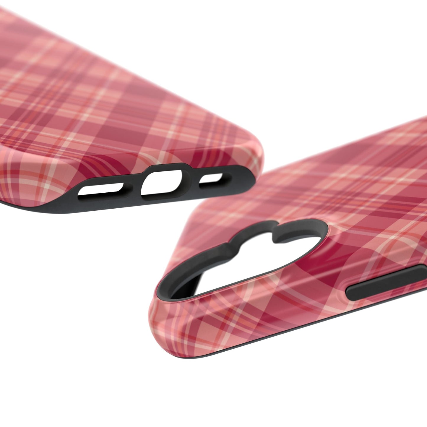 Rustic Red Plaid – MagSafe iPhone Case - BOGO Cases