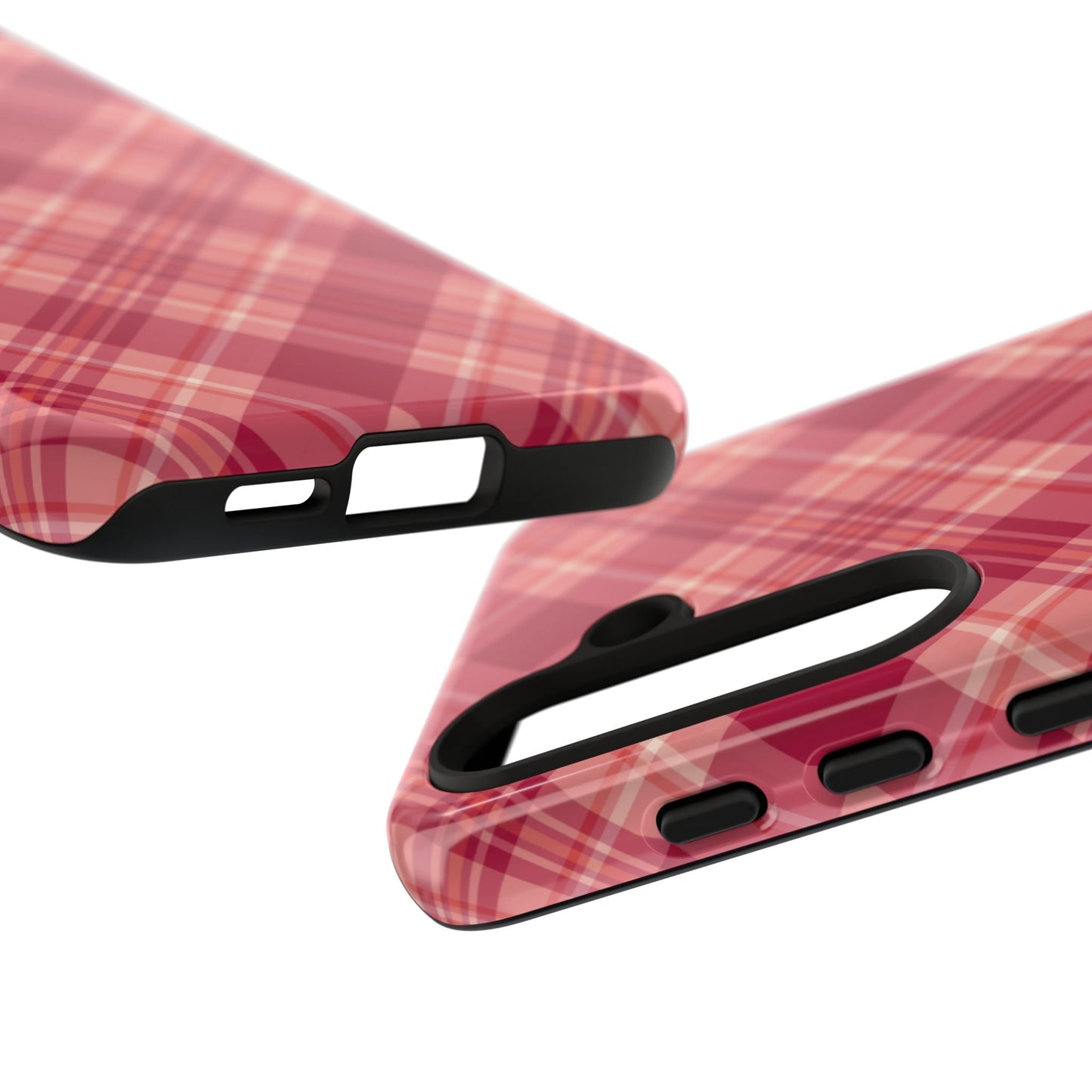 Rustic Red Plaid – Samsung Galaxy Case - BOGO Cases