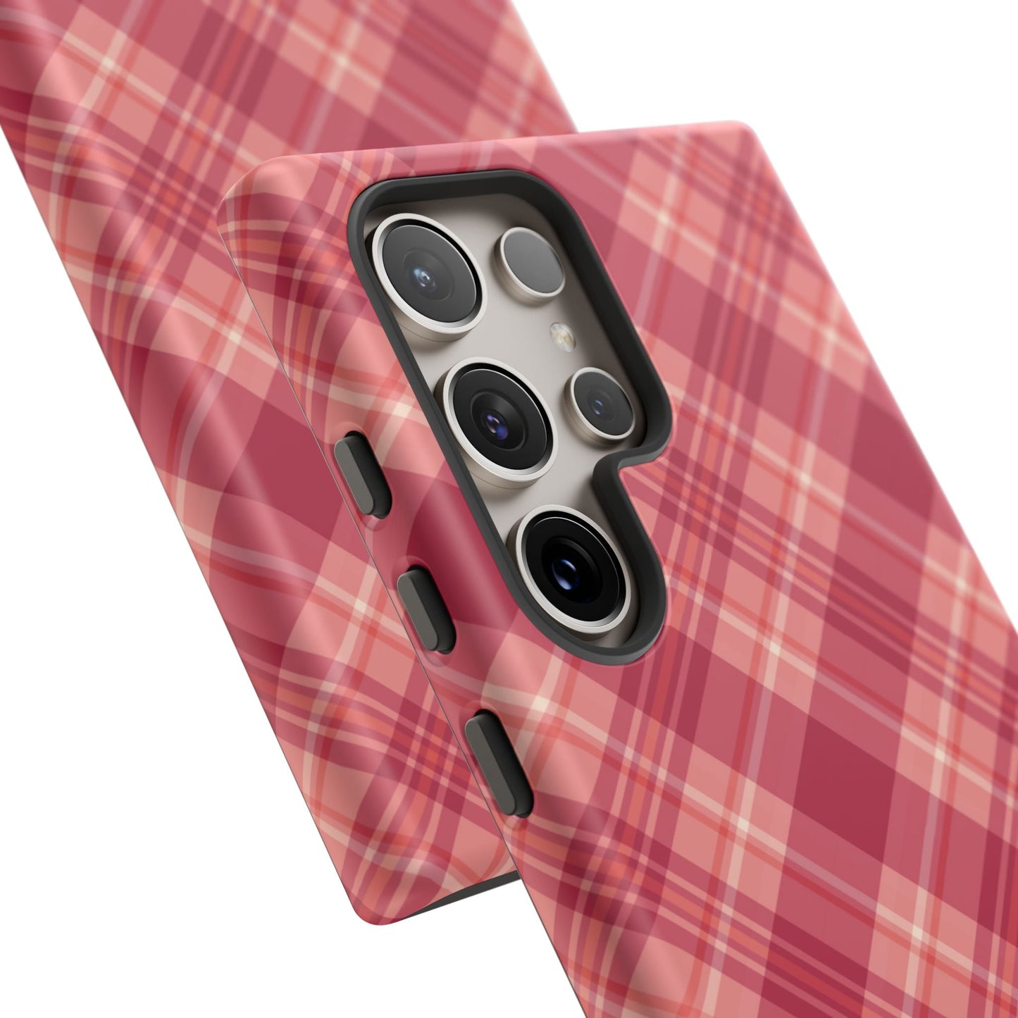 Rustic Red Plaid – Samsung Galaxy Case - BOGO Cases