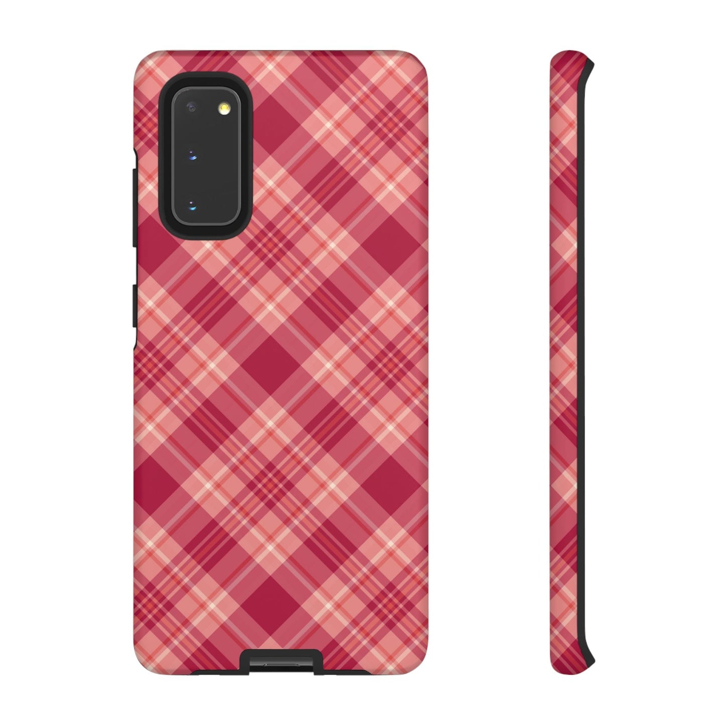 Rustic Red Plaid – Samsung Galaxy Case - BOGO Cases