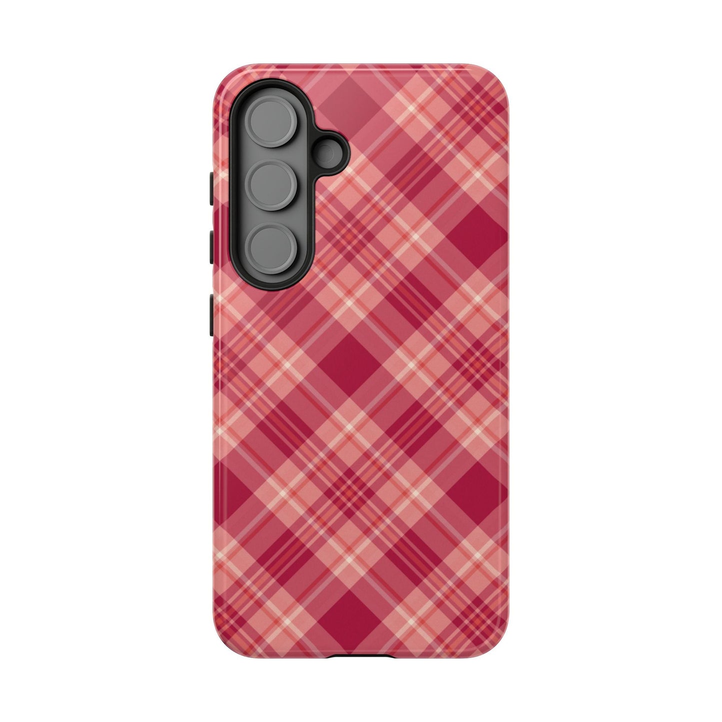 Rustic Red Plaid – Samsung Galaxy Case - BOGO Cases